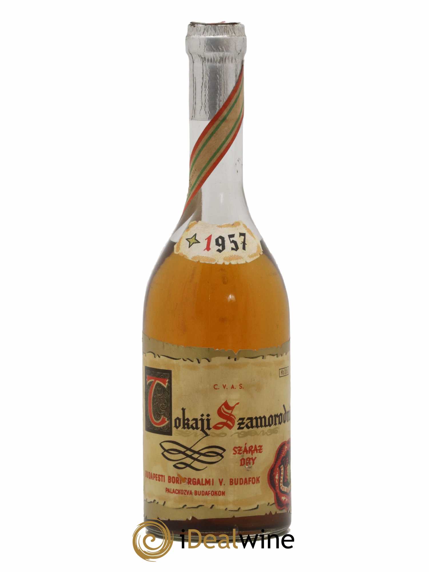 Tokaji Tokaj Szamorodni Budapesti Borfolgalmi V. Budafok 50cl 1957 - Lotto di 1 bottiglia - 0