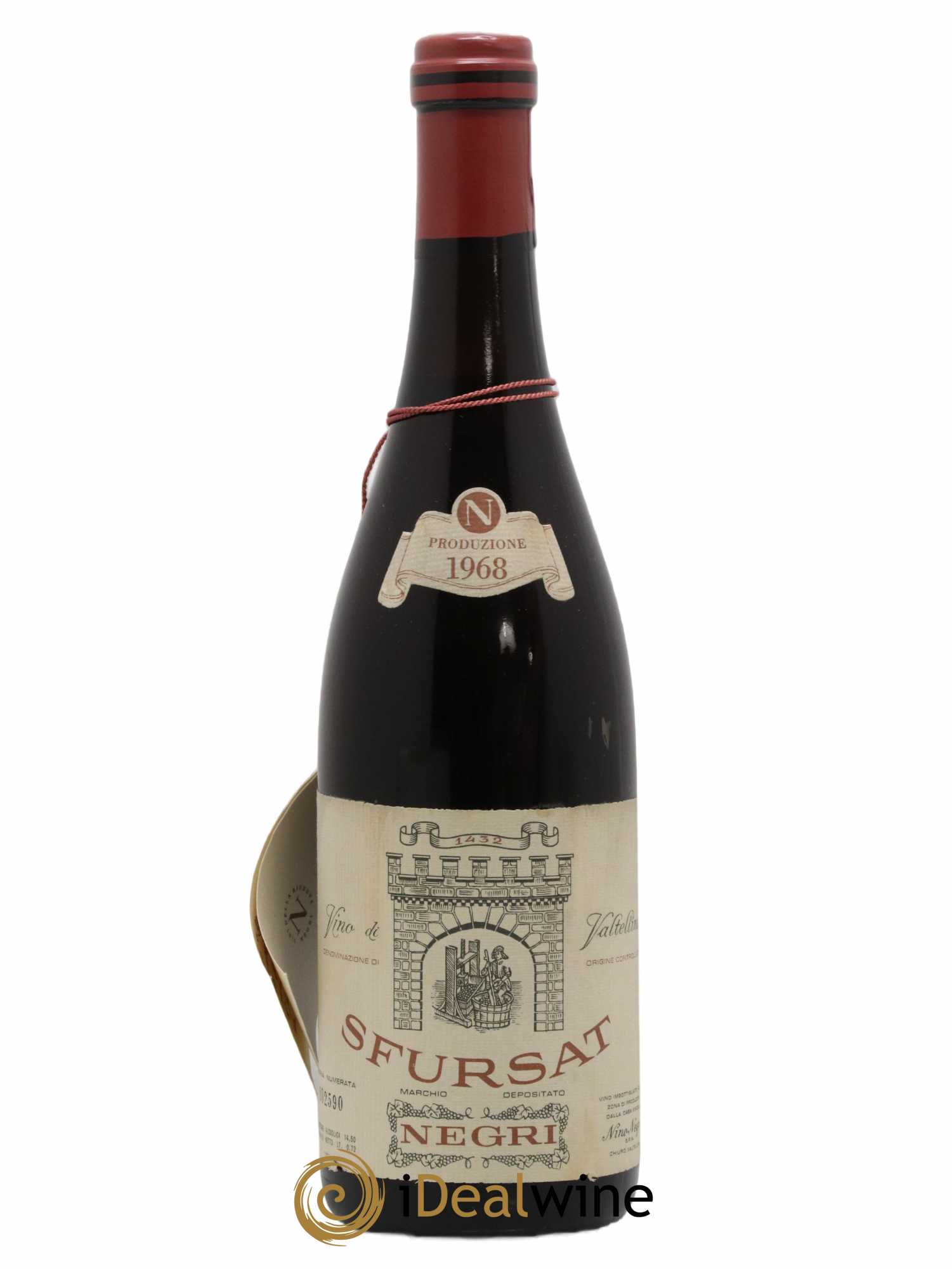 Italie Sfursat di Valtellina Nino Negri 1968 - Lot de 1 bouteille - 0
