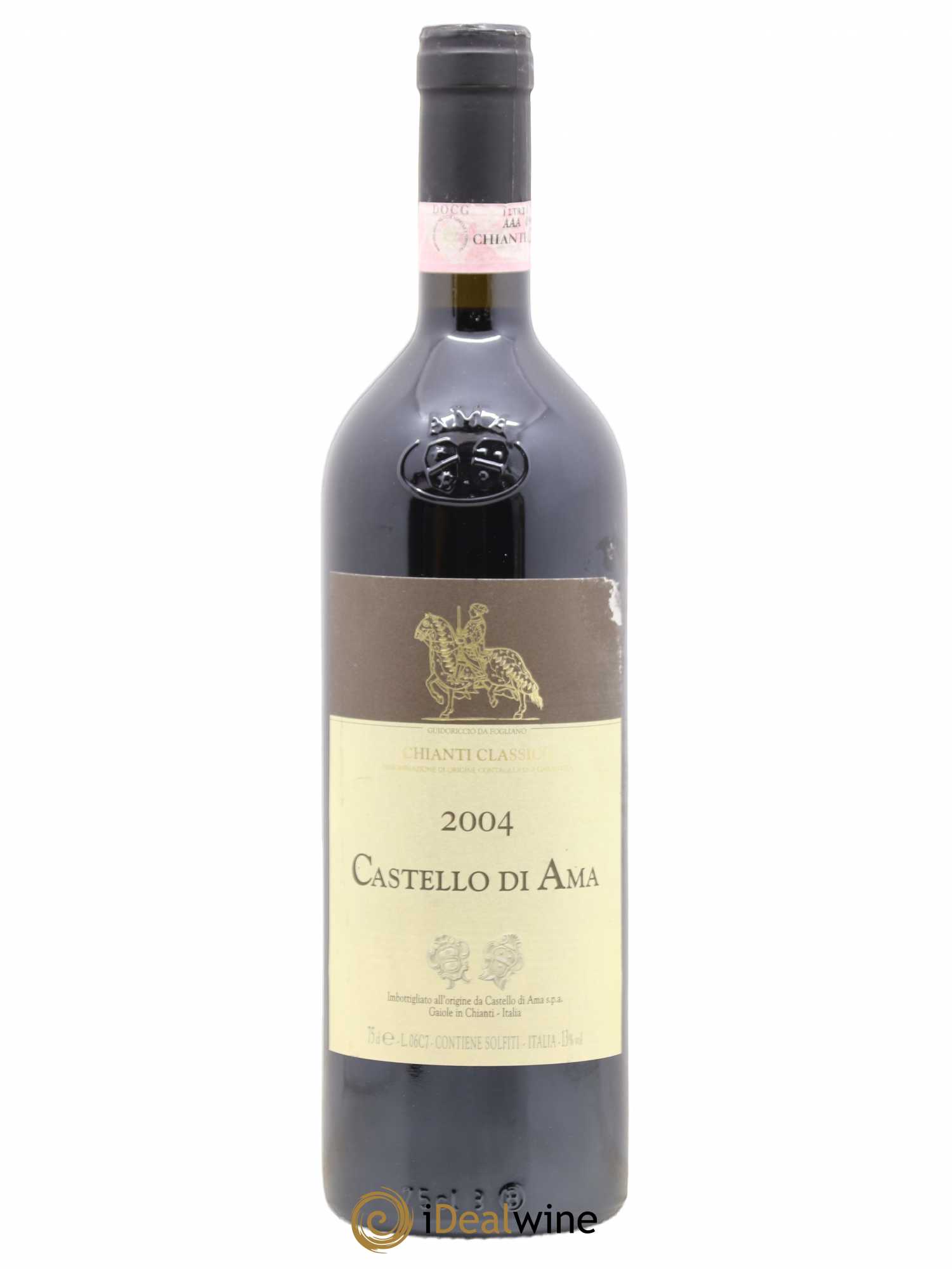 Chianti Classico DOCG Castello di Ama 2004 - Lot de 1 bouteille - 0
