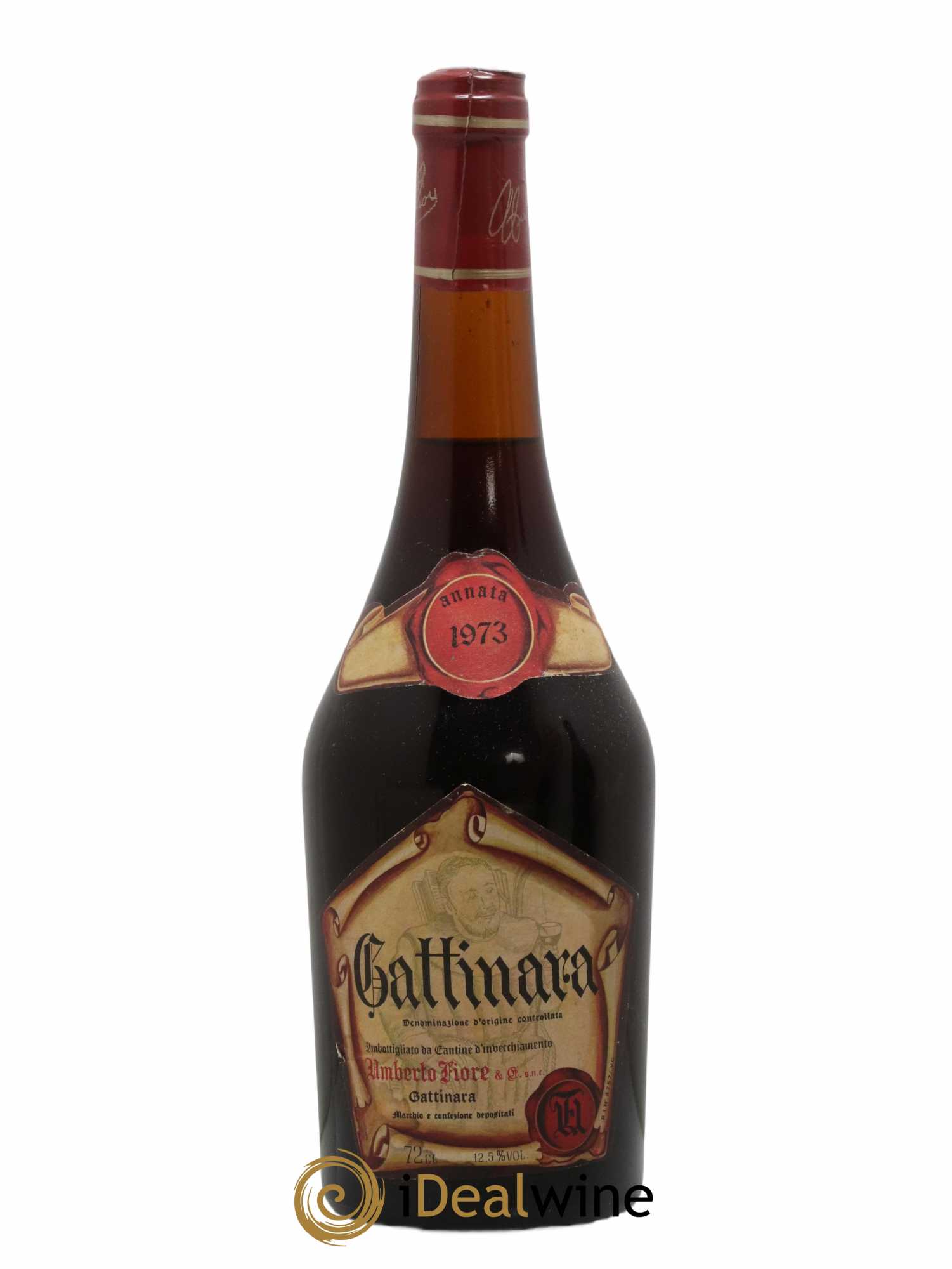Gattinara DOCG Umberto Fiore 1973 - Lot de 1 bouteille - 0