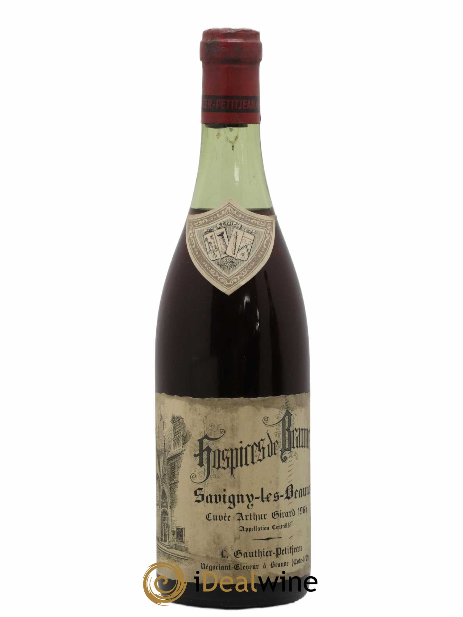 Savigny-lès-Beaune Hospices De Beaune Cuvee Arthur Girard Gaultier 1964 - Lot de 1 bouteille - 0