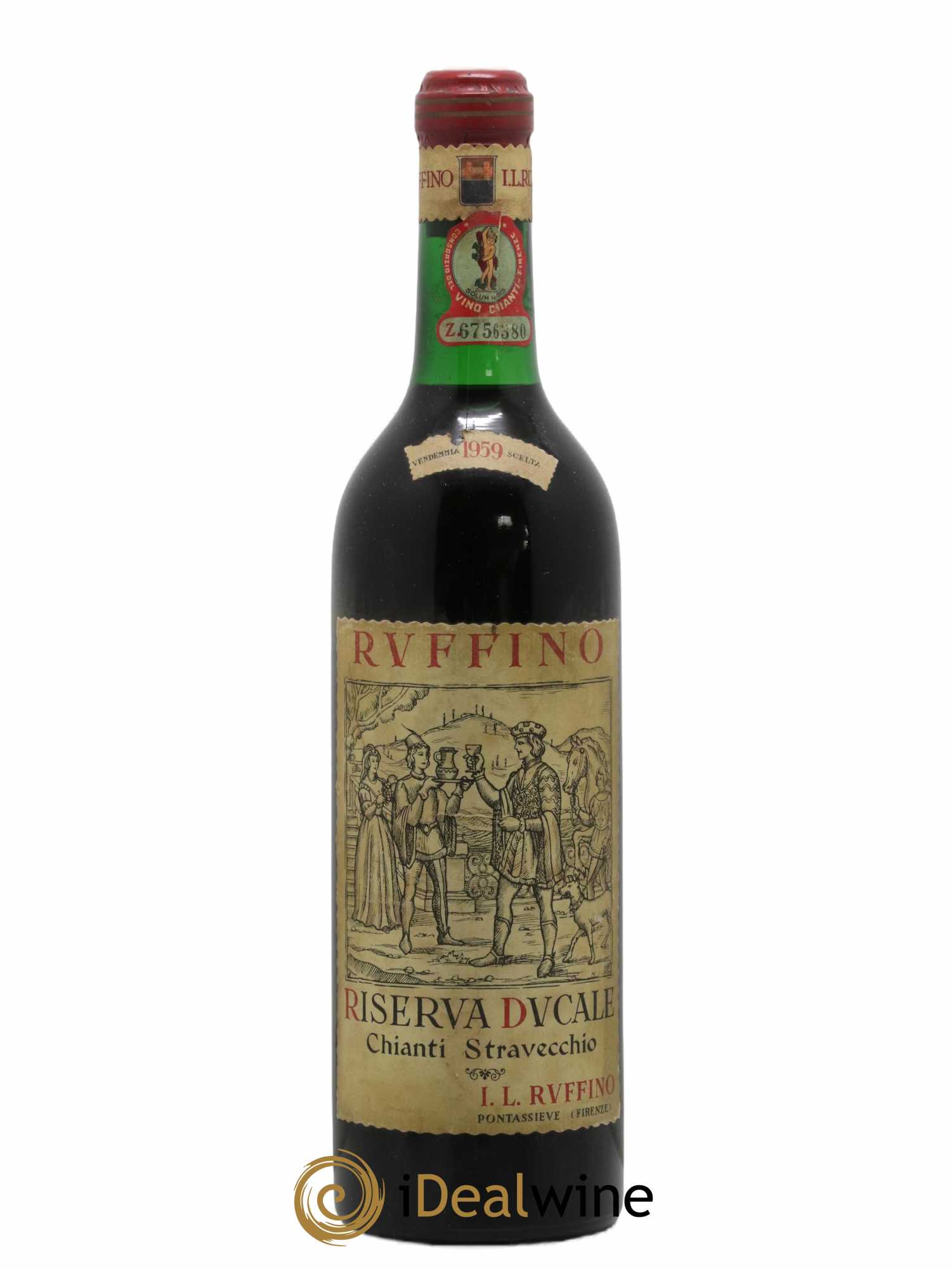 Chianti Classico DOCG Riserva Ducale Ruffino 1959 - Lotto di 1 bottiglia - 0