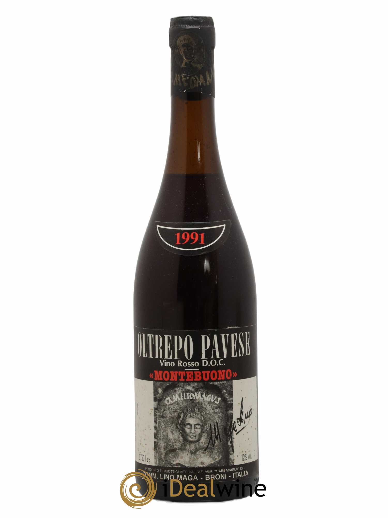 Italie Oltrepo Pavese Montebuono Maga Lino 1991 - Lot de 1 bouteille - 0