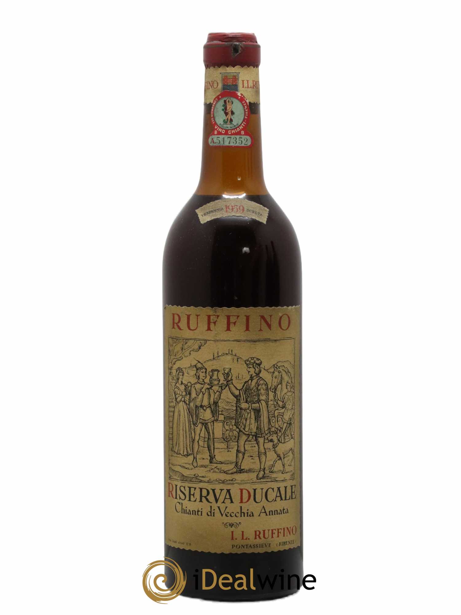 Chianti Classico DOCG Riserva Ducale Ruffino 1959 - Lotto di 1 bottiglia - 0