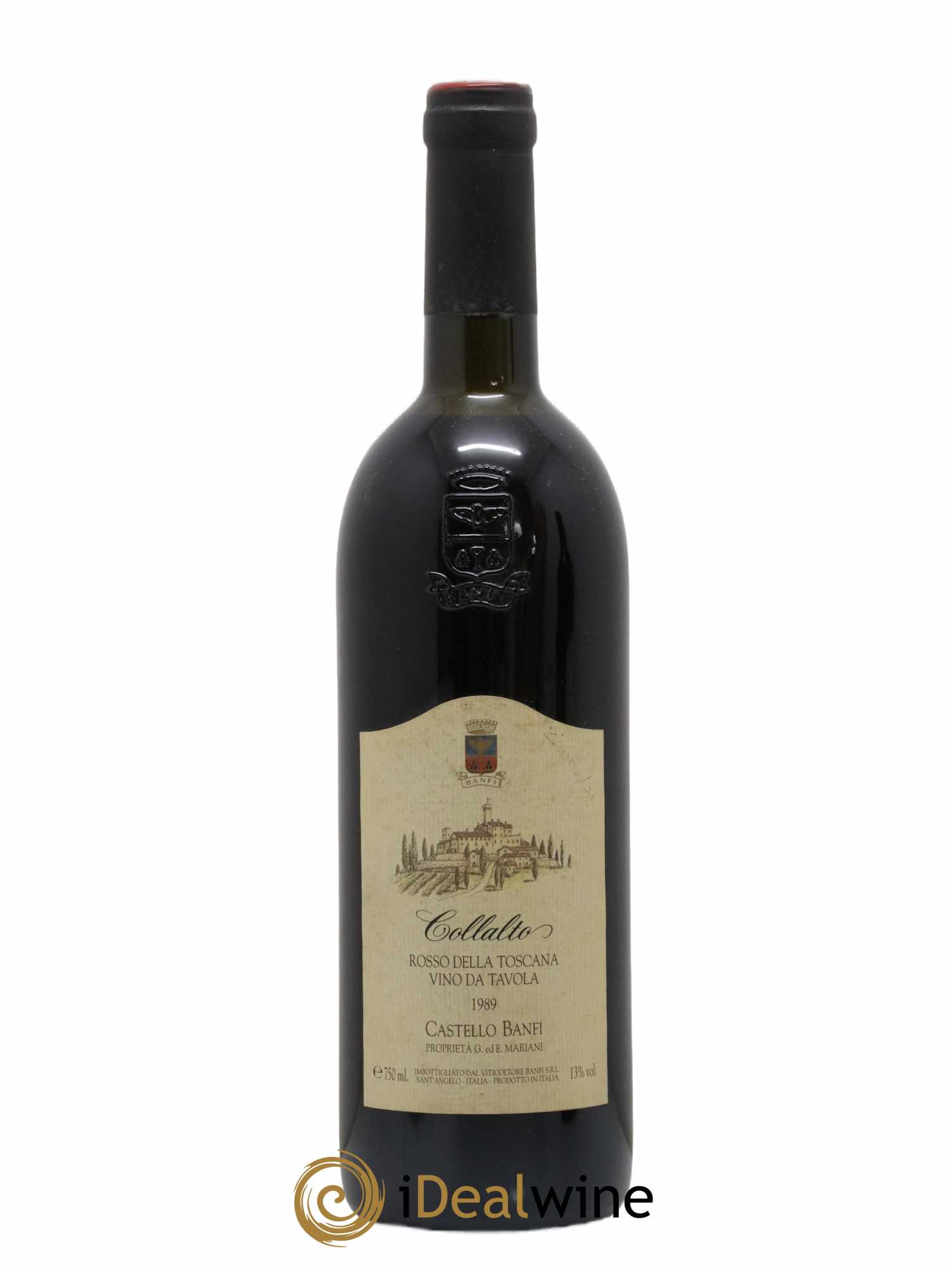 Italie Rosso Toscana Collalto Banfi (sans prix de réserve) 1989 - Lot de 1 bouteille - 0