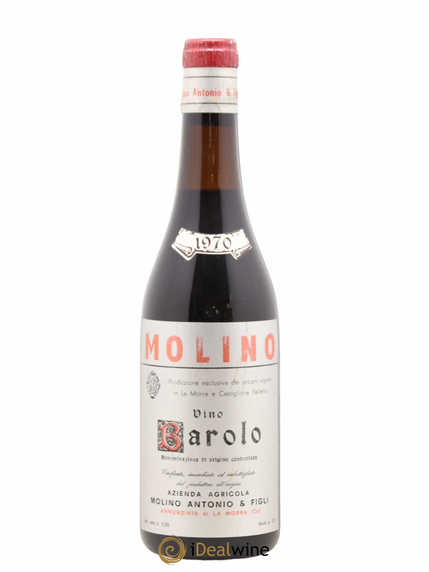 Barolo Molino 1970 - Lot de 1 bouteille - 0