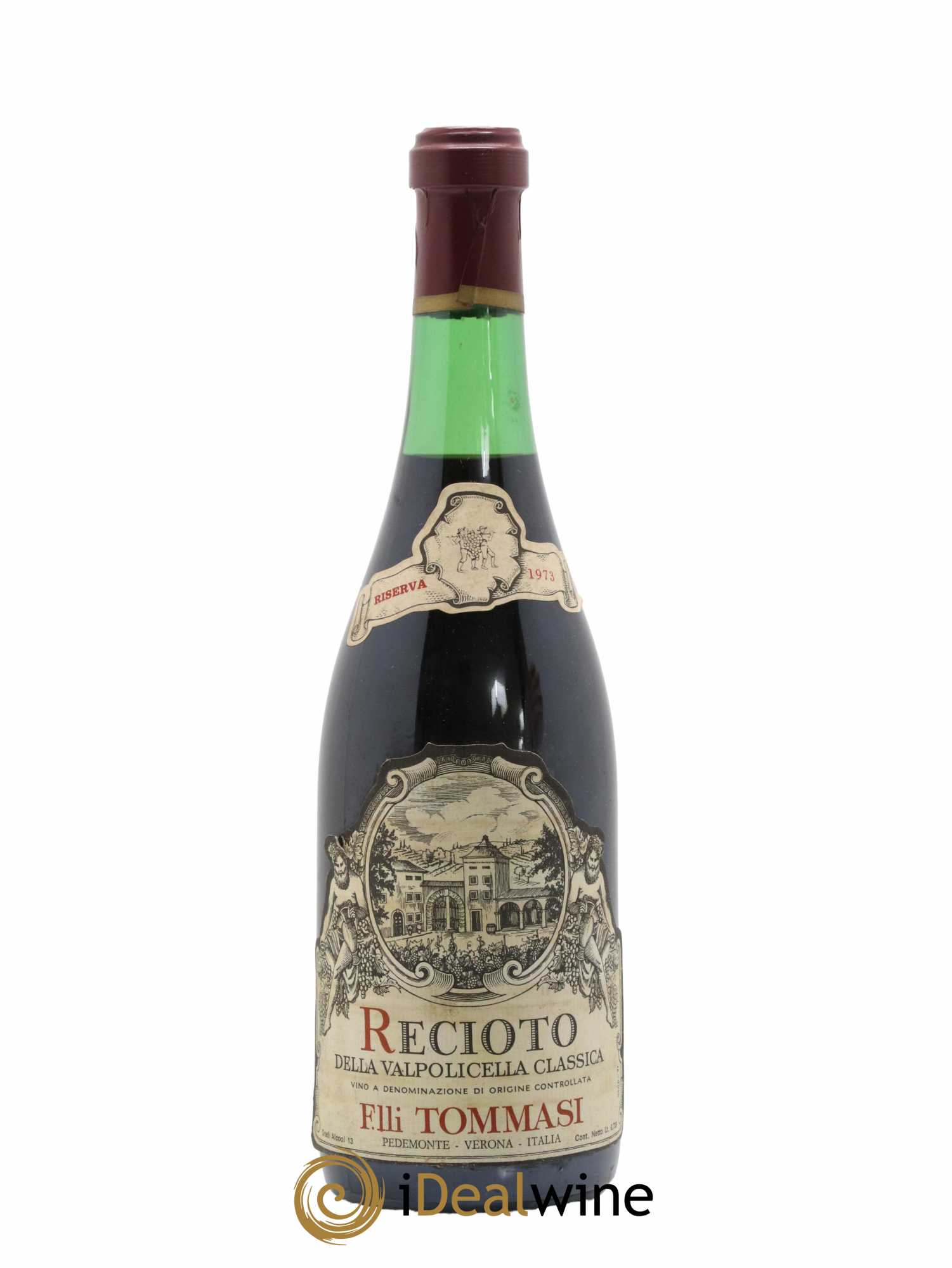 Italie Recioto Riserva Tommasi 1973 - Lot de 1 bouteille - 0