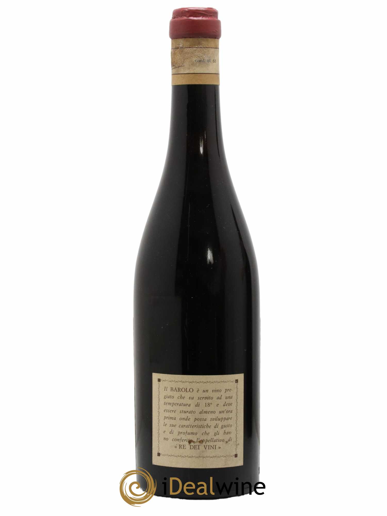 Barolo Vietti 1962 - Lot de 1 bouteille - 1