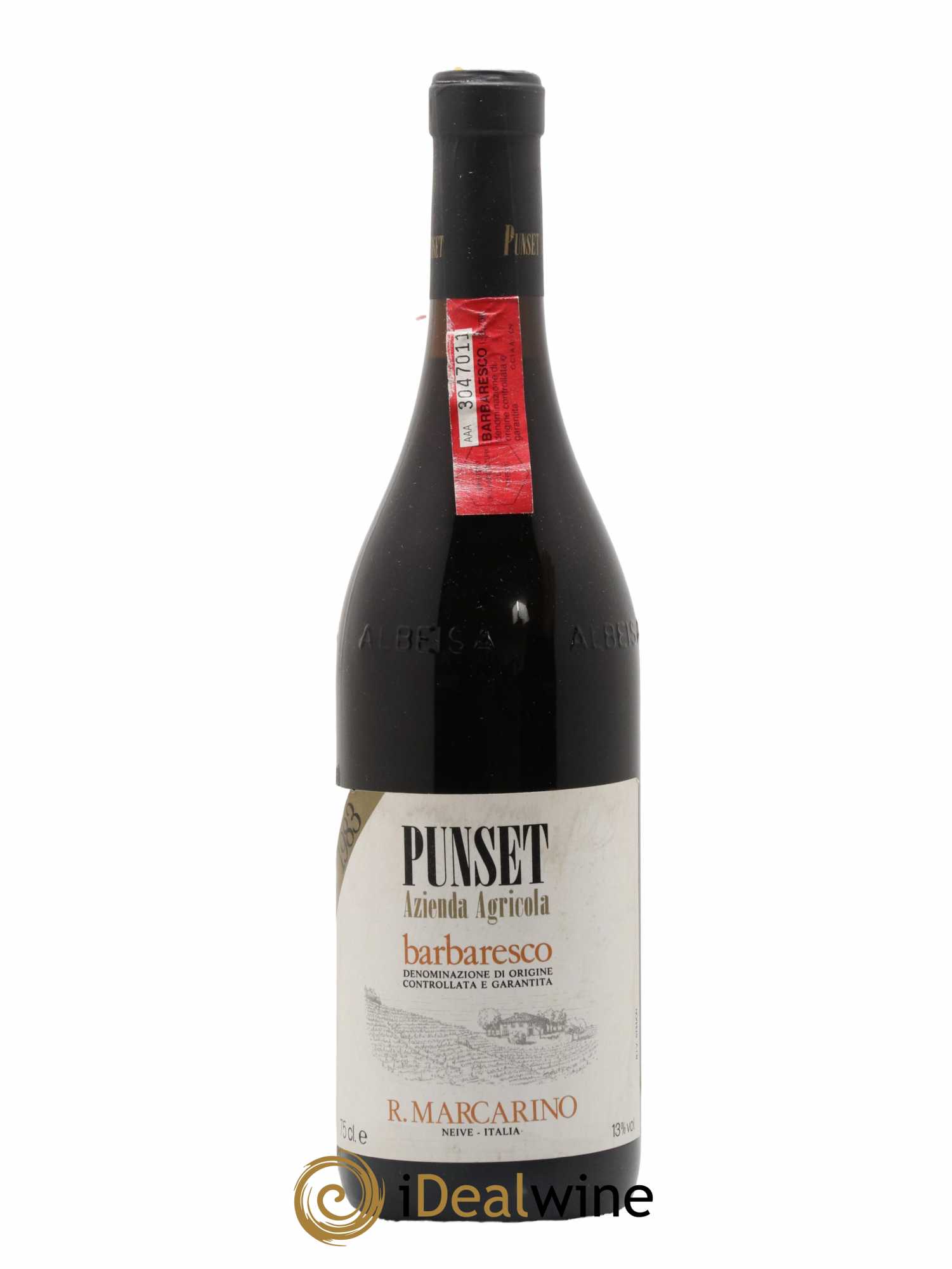 Barbaresco DOCG Punset 1983 - Lot of 1 bottle - 0