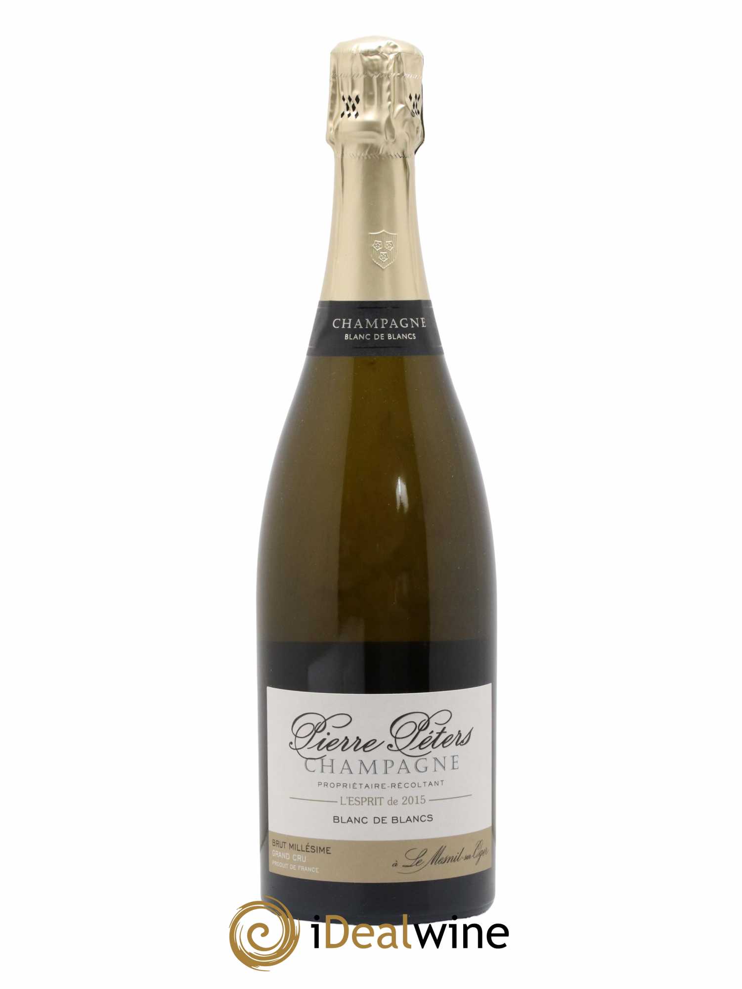 l'Esprit Blanc de Blancs Brut Pierre Péters 2015 - Lot de 1 bouteille - 0