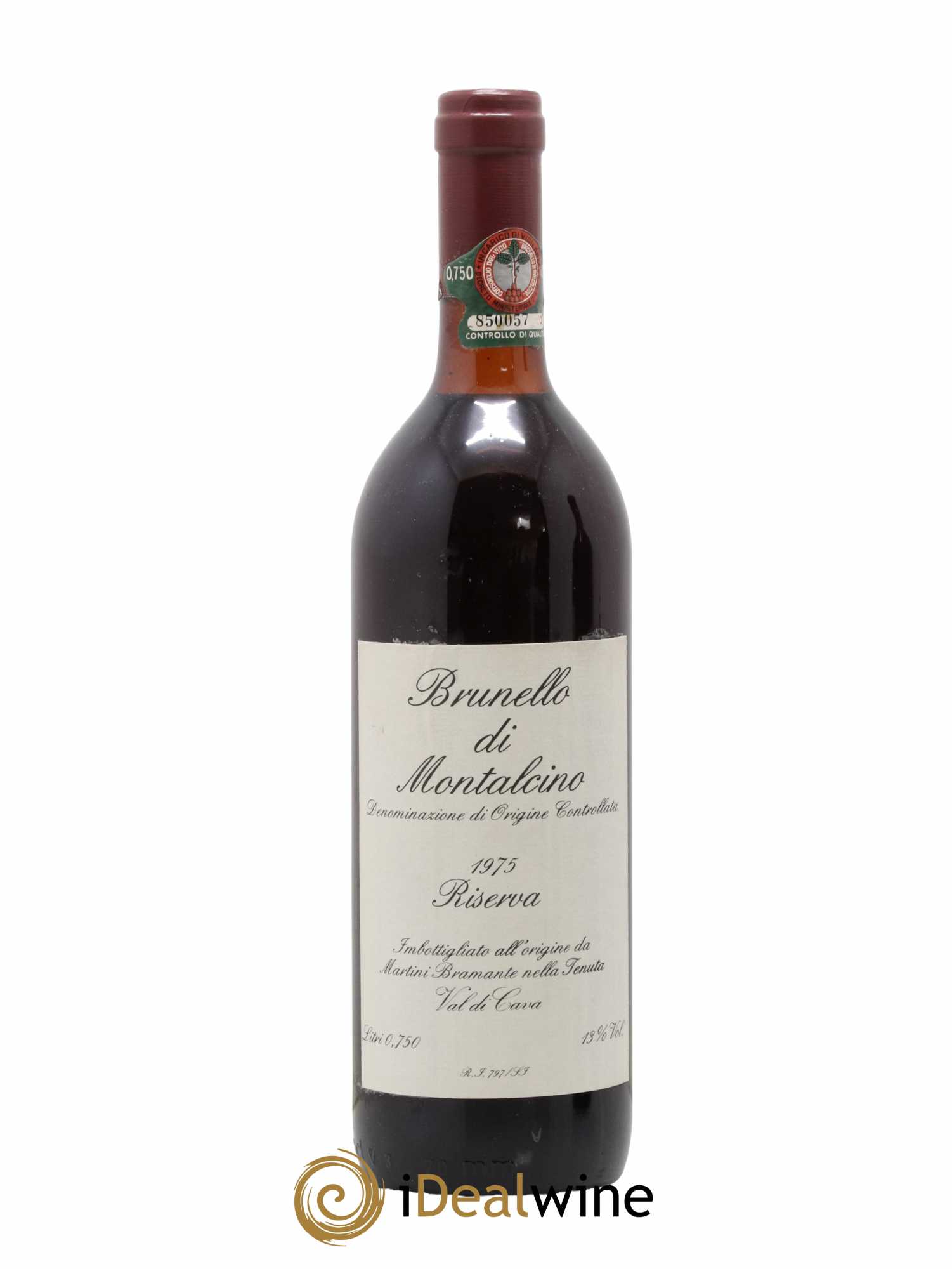 Brunello di Montalcino DOCG Riserva Val Di Cava 1975 - Posten von 1 Flasche - 0