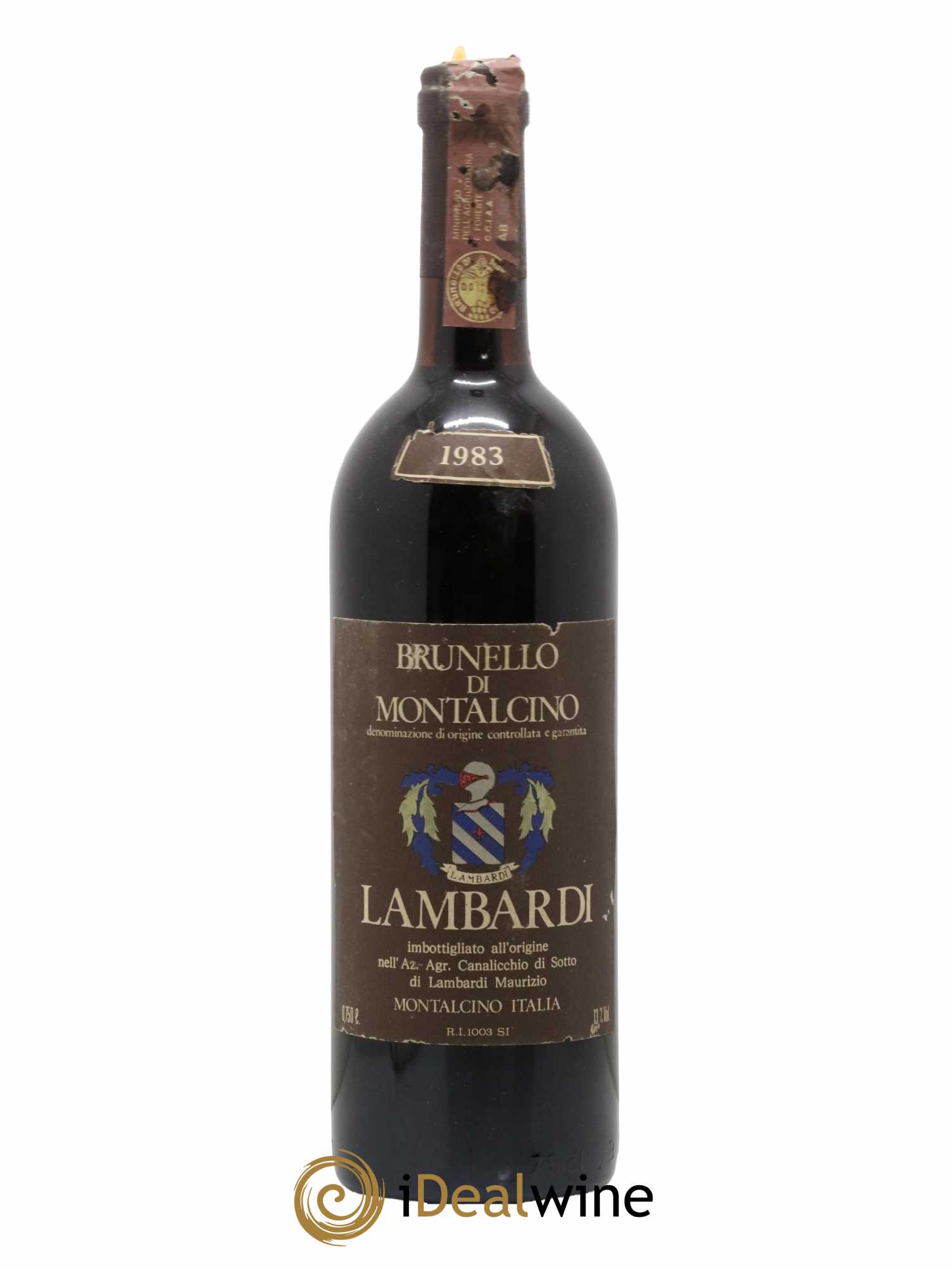 Brunello di Montalcino Lambardi 1983 - Lot de 1 bouteille - 0