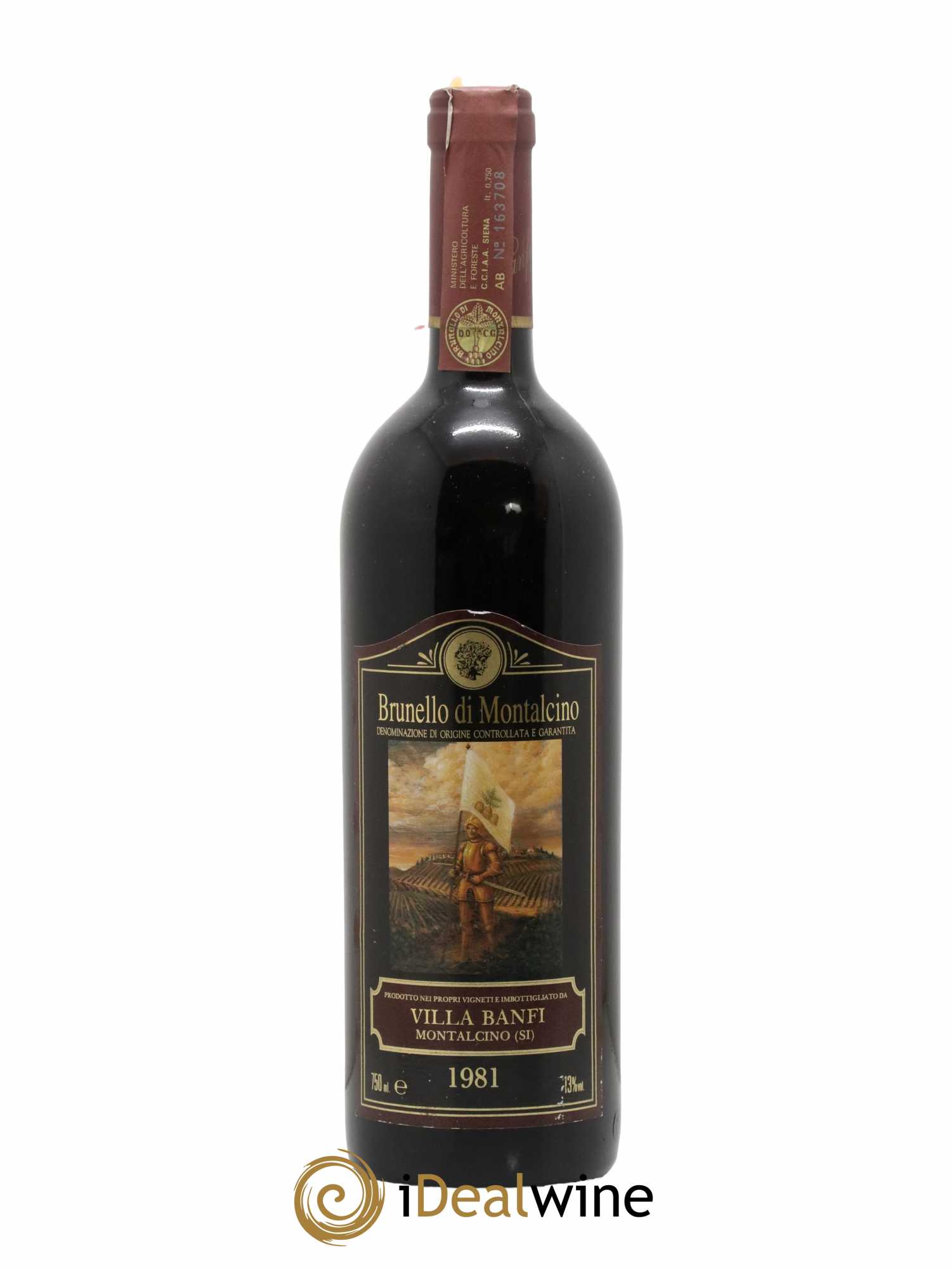 Brunello di Montalcino Villa Banfi 1981 - Lot de 1 bouteille - 0