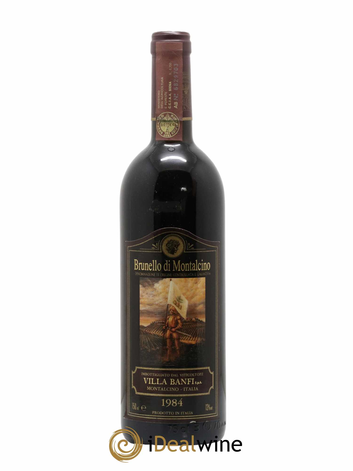 Brunello di Montalcino DOCG Villa Banfi 1984 - Lotto di 1 bottiglia - 0
