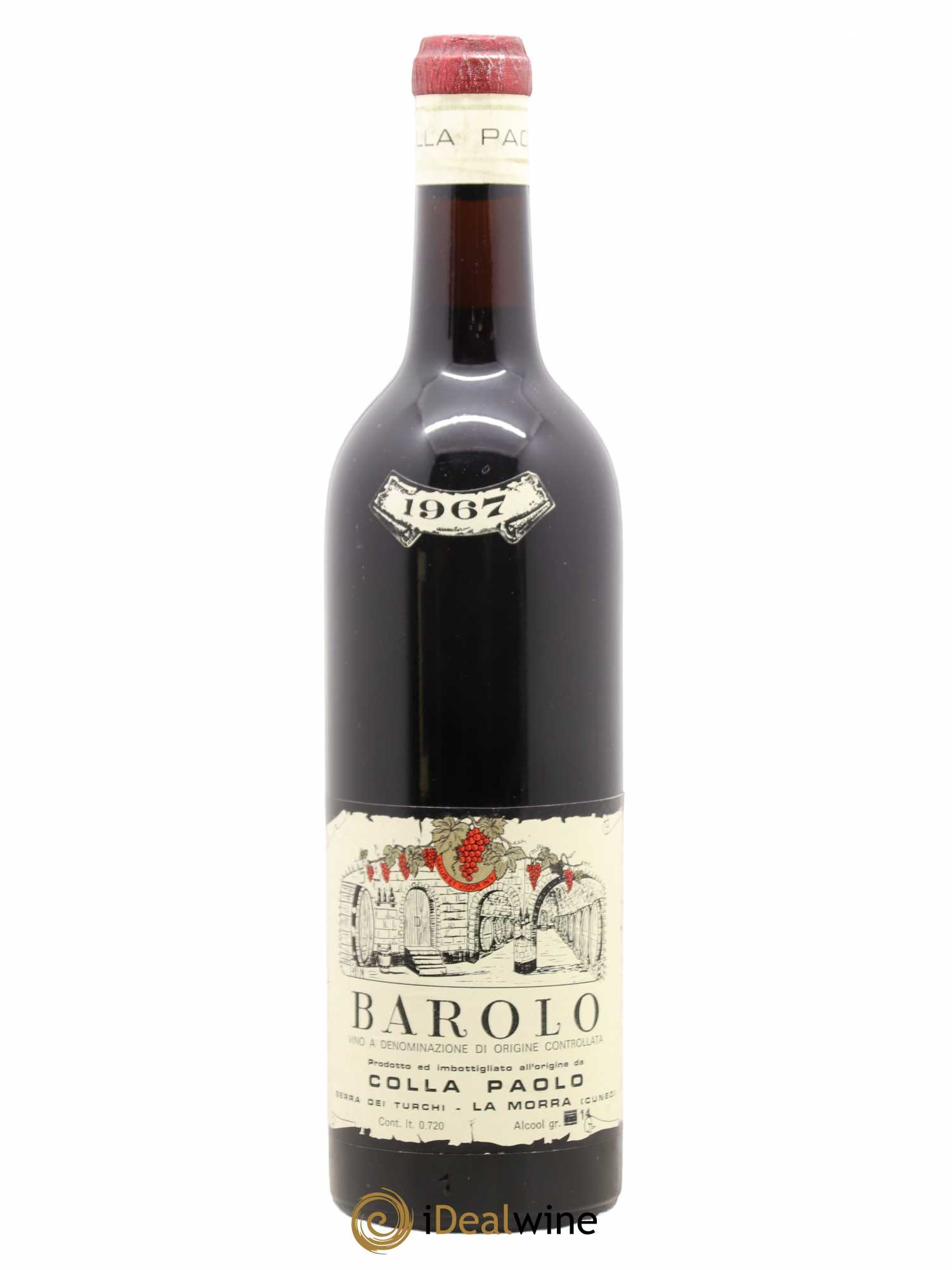 Barolo Serra Dei Turchi Colla Paolo 1967 - Posten von 1 Flasche - 0