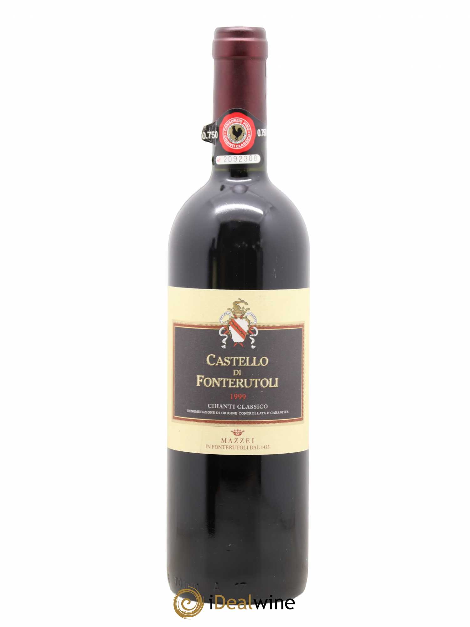 Chianti Classico DOCG Castello di Fonterutoli 1999 - Lot de 1 bouteille - 0