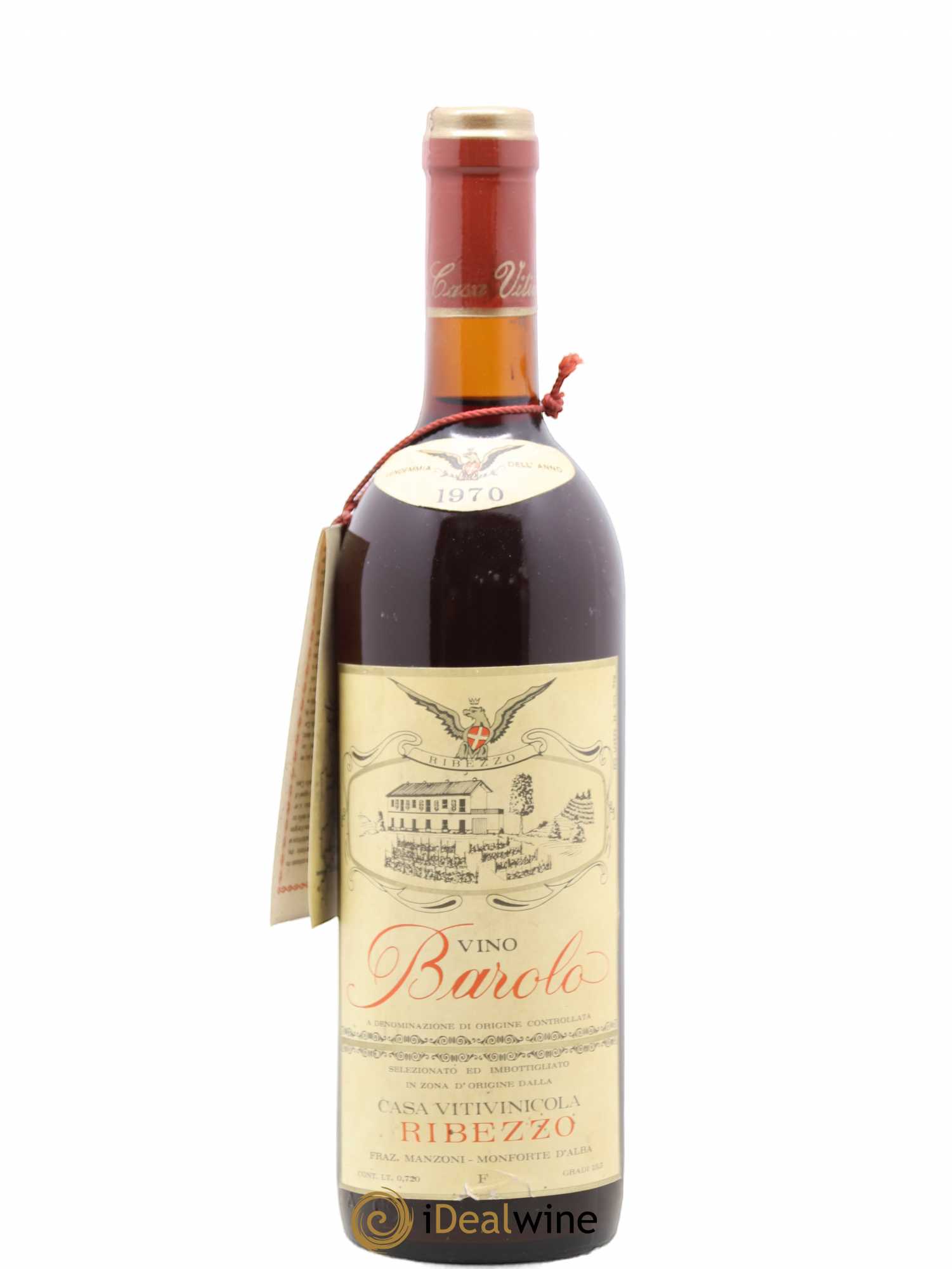 Barolo Ribezzo 1970 - Posten von 1 Flasche - 0