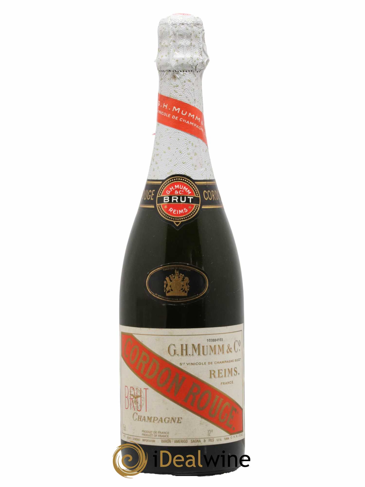 Cordon Rouge Mumm - Lot of 1 bottle - 0