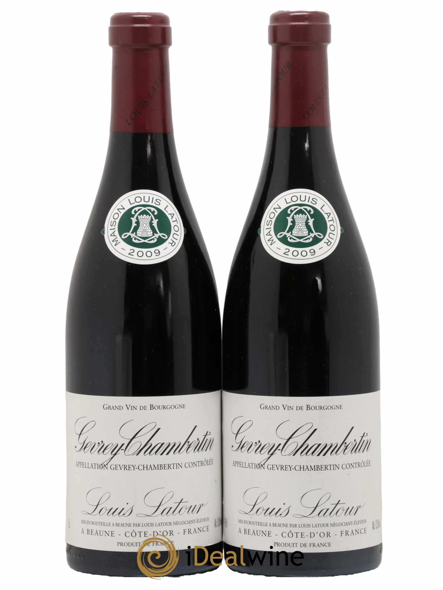 Gevrey-Chambertin Louis Latour 2009 - Lot de 2 bouteilles - 0