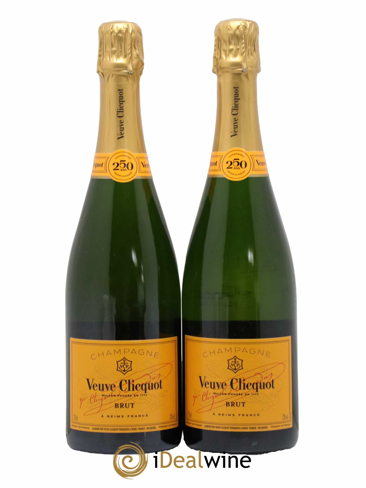 Carte Jaune Brut Veuve Clicquot - Lot de 2 bouteilles - 0