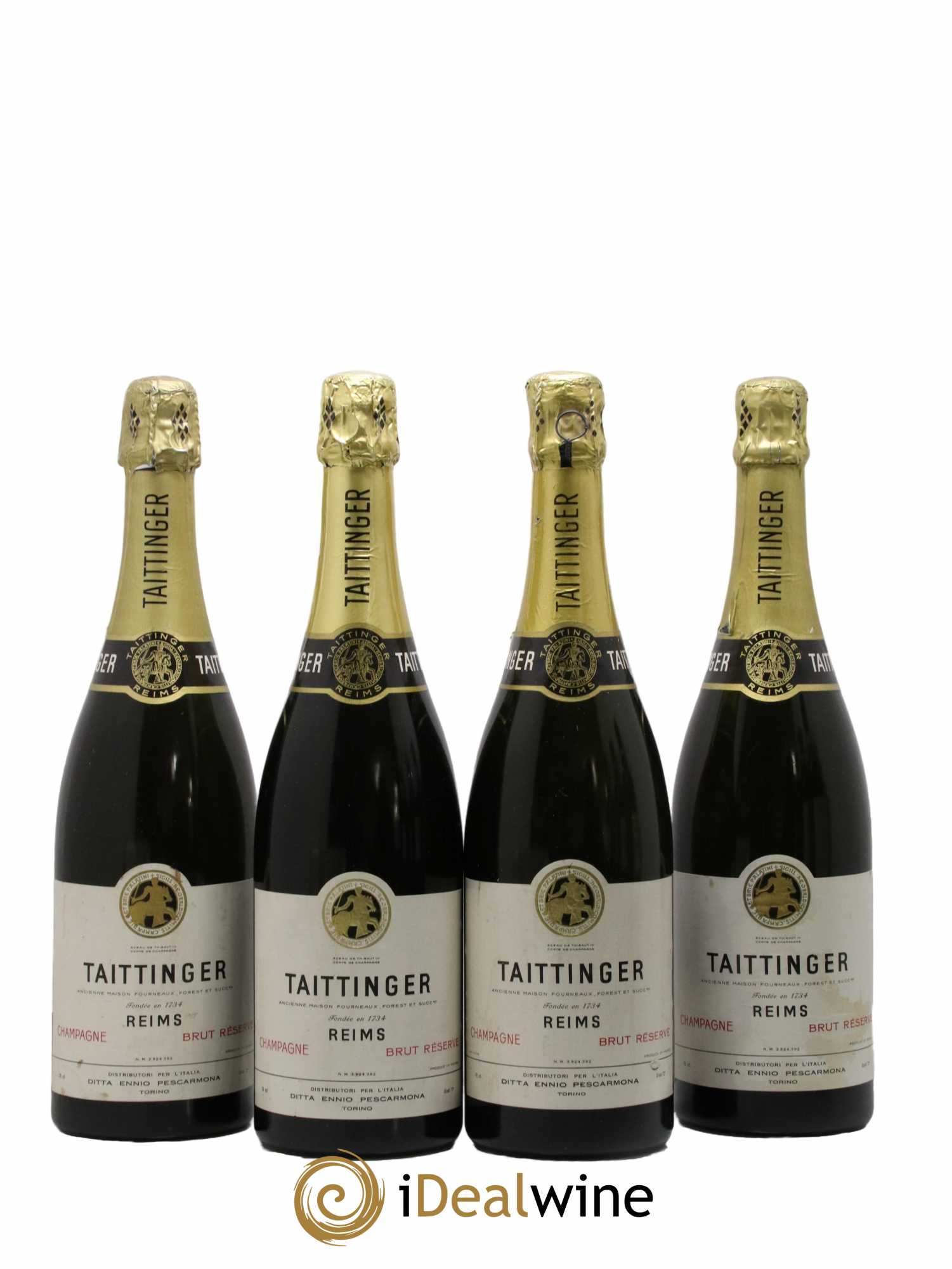 Brut Réserve Taittinger - Lot de 4 bouteilles - 0