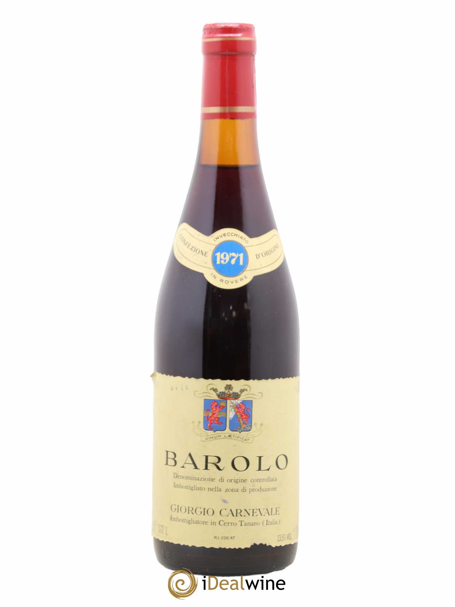 Barolo Carnevale Giorgio 1971 - Posten von 1 Flasche - 0