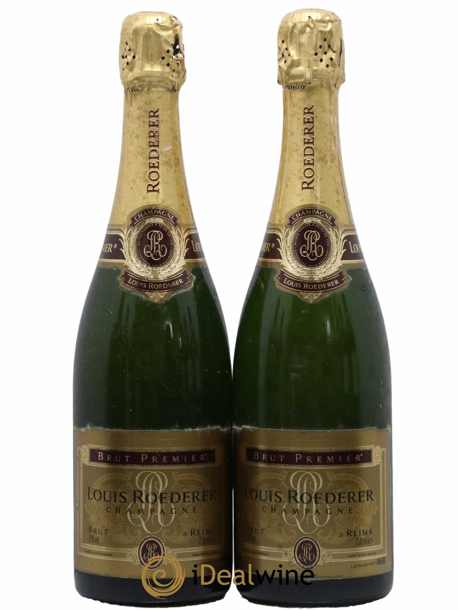 Premier Brut Louis Roederer - Lot de 2 bouteilles - 0