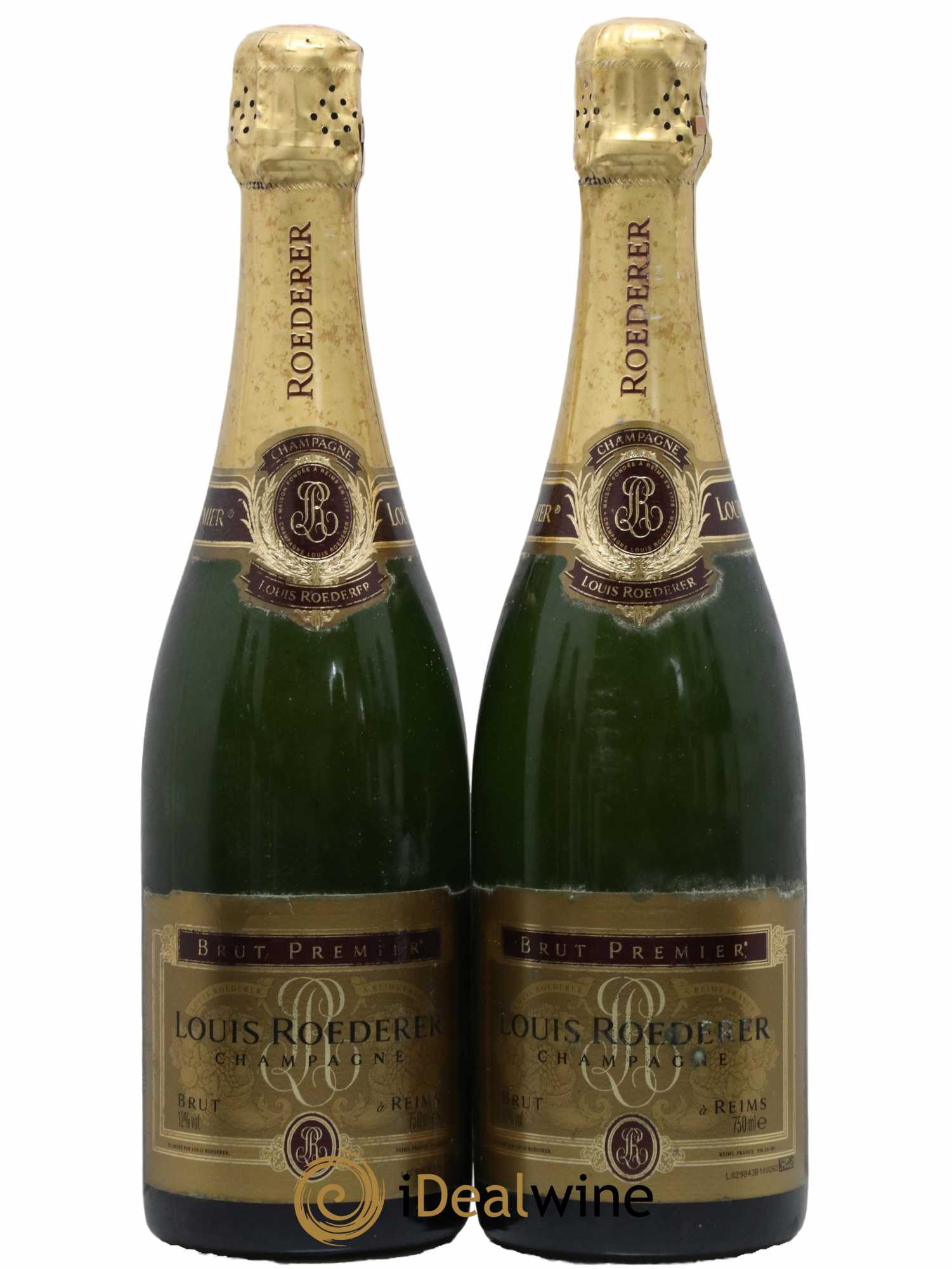 Premier Brut Louis Roederer - Lot de 2 bouteilles - 0