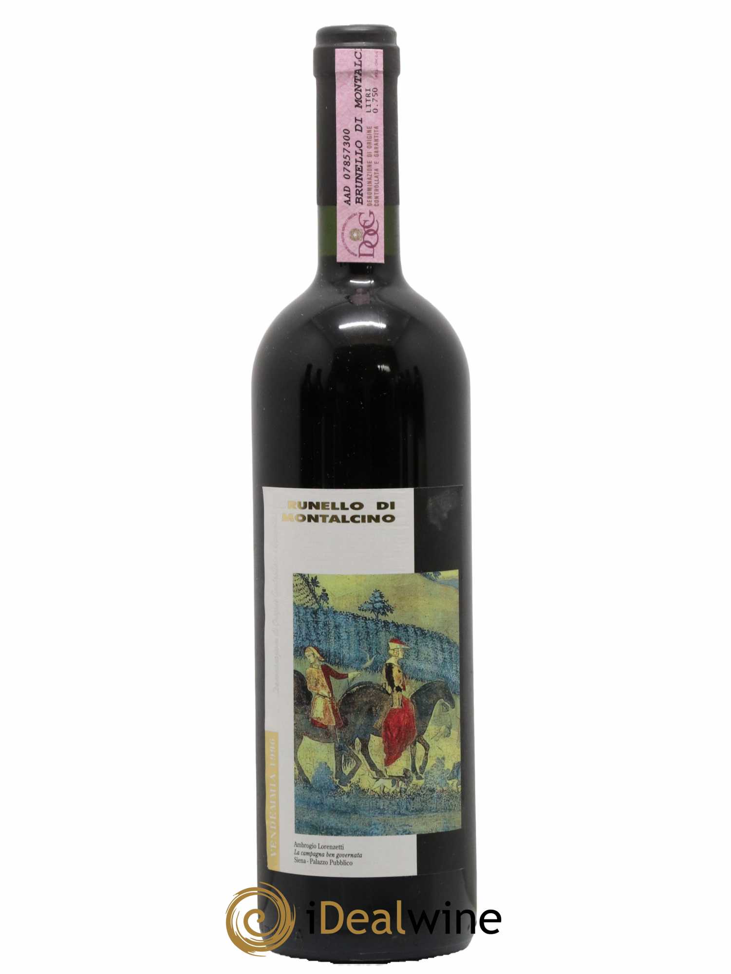 Brunello di Montalcino DOCG Ambrogio Lorenzetti Pieve di San Sigismondo 1996 - Lotto di 1 bottiglia - 0