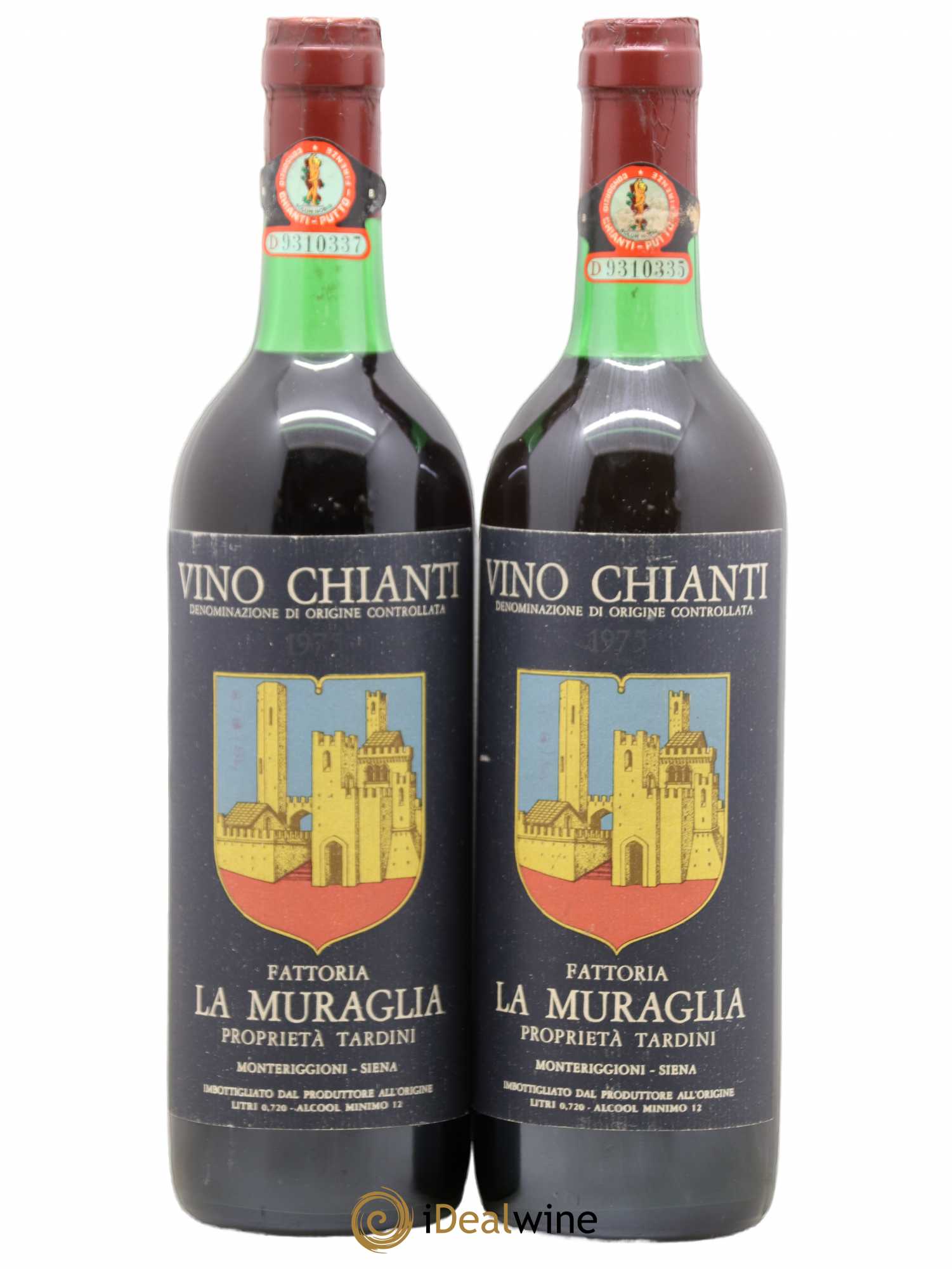 Chianti DOCG Fattoria La Muraglia 1975 - Posten von 2 Flaschen - 0