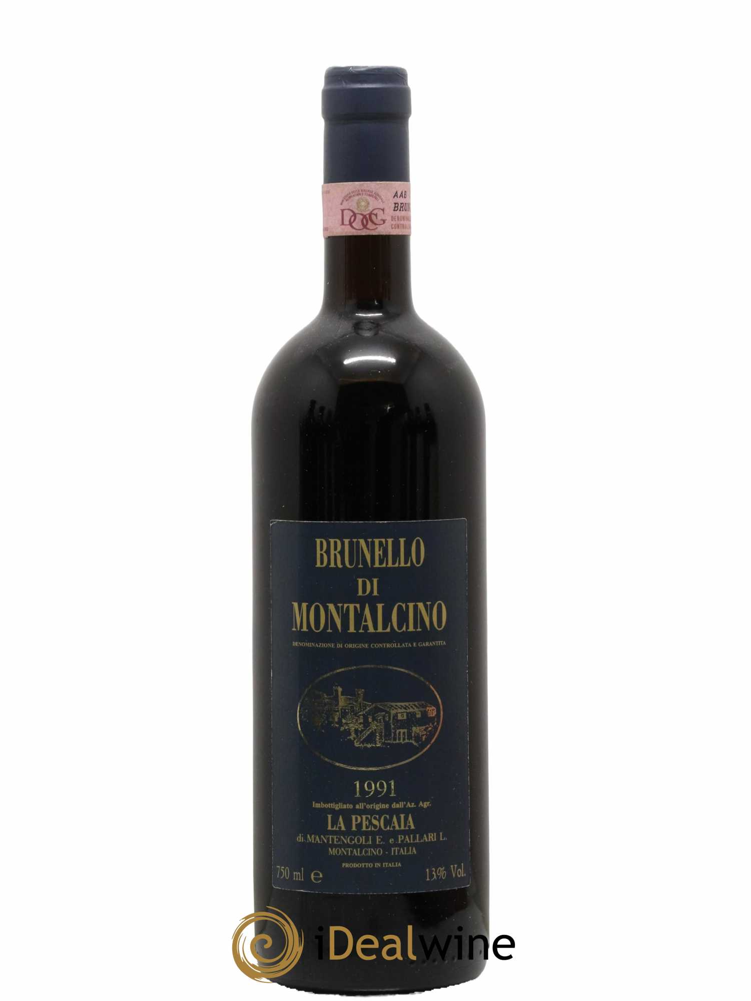 Brunello di Montalcino La Pescaia 1991 - Lot de 1 bouteille - 0