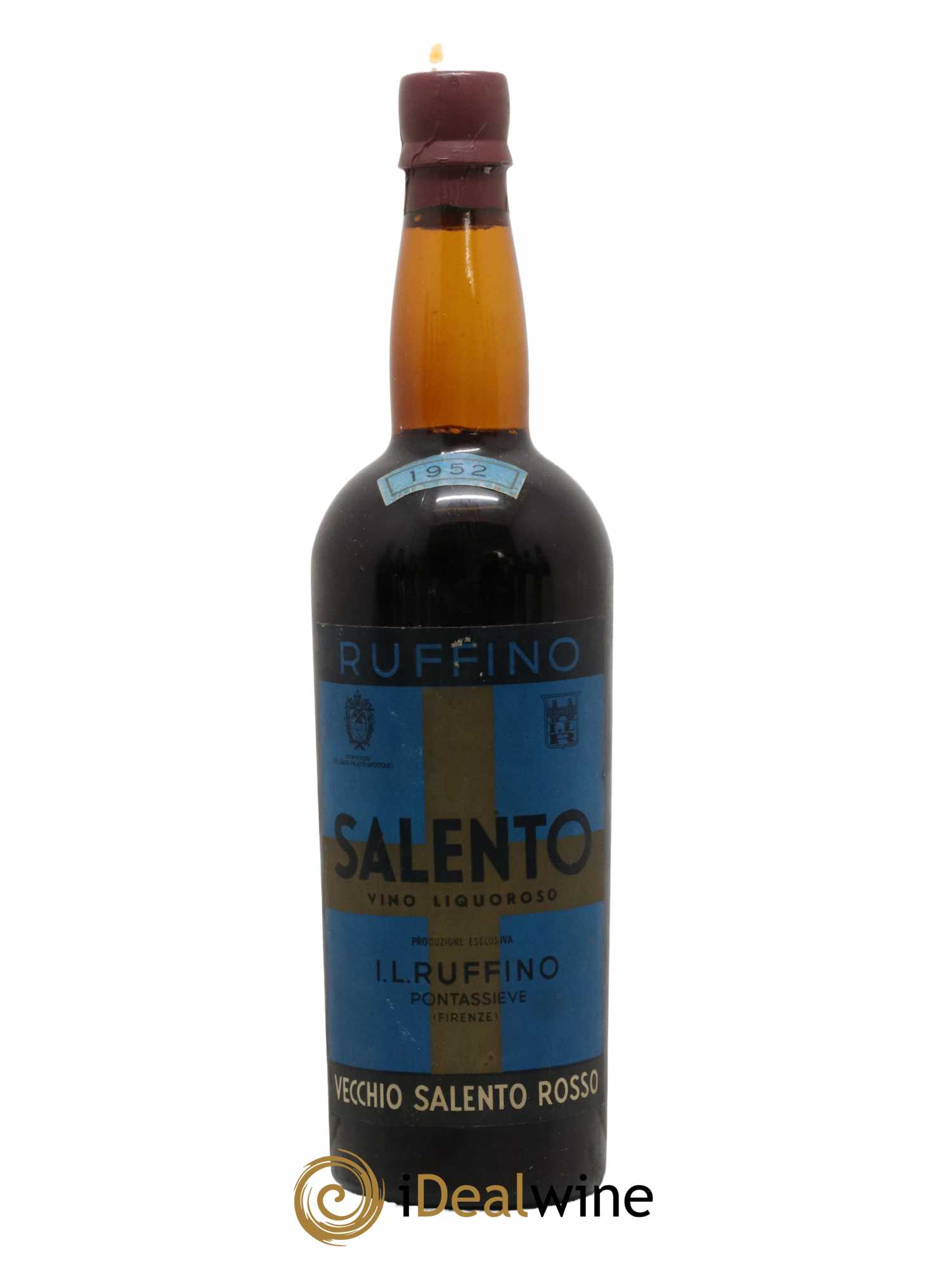 Italie Vecchio Solento Rosso Ruffino 1952 - Lot de 1 bouteille - 0