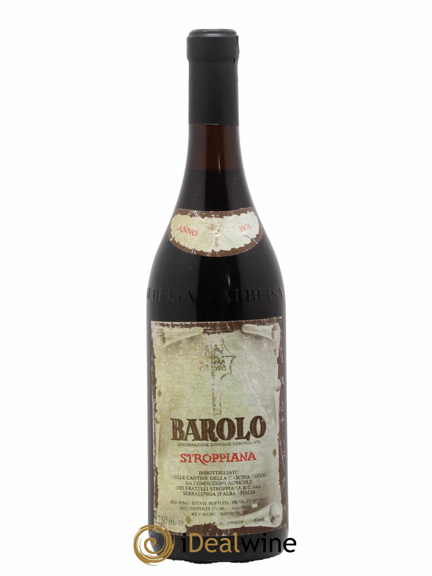 Barolo Stroppiana 1978 - Lot de 1 bouteille - 0