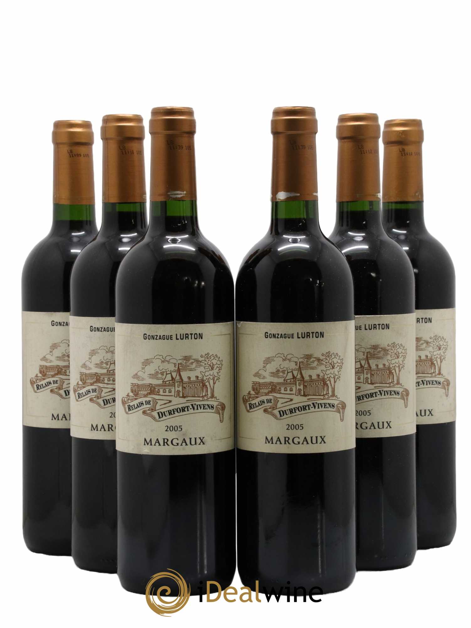 Relais de Durfort-Vivens 2nd Vin 2005 - Lot de 6 bouteilles - 0