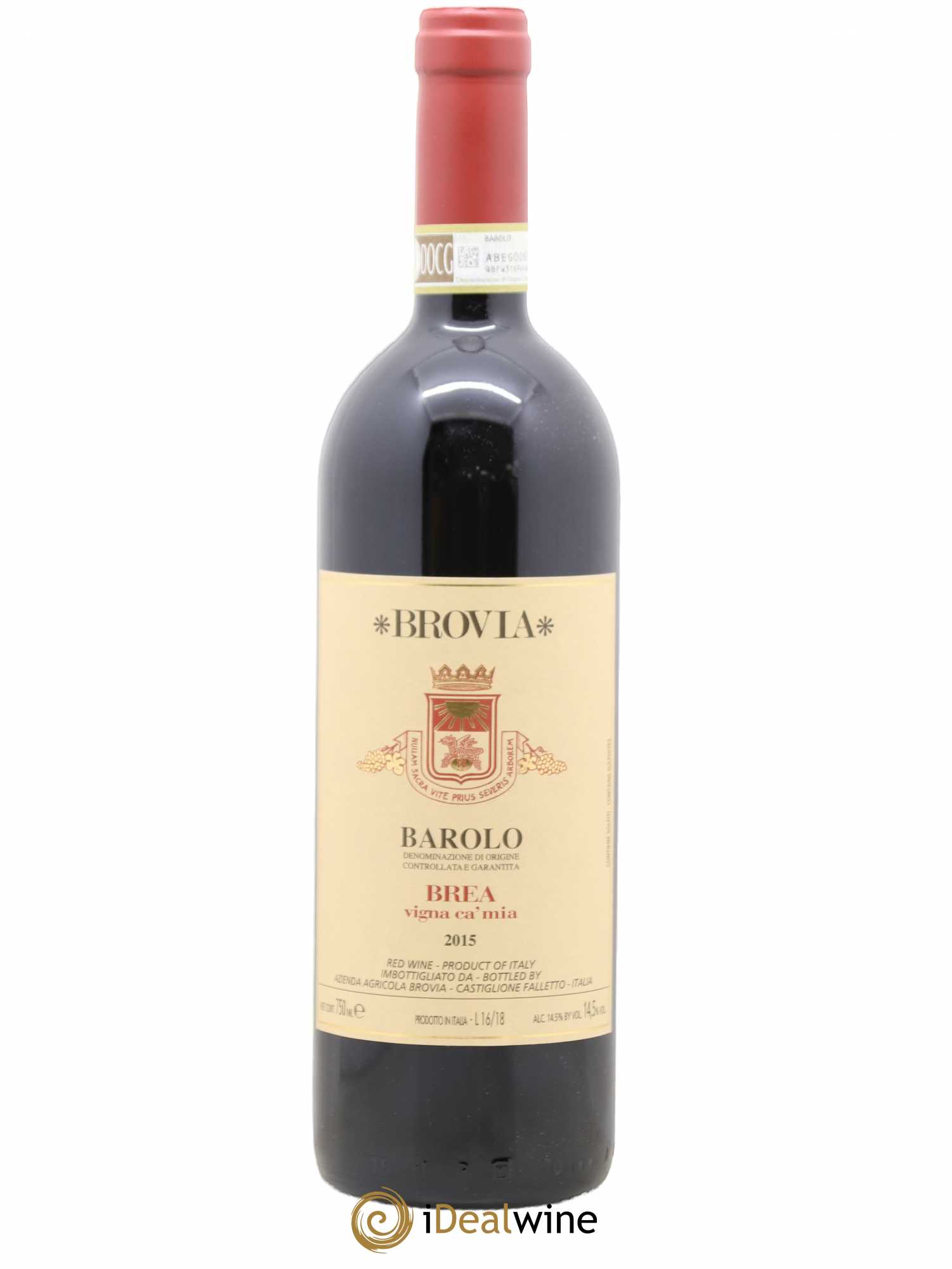 Barolo Brea Vigna Ca Mia Brovia 2015 - Posten von 1 Flasche - 0