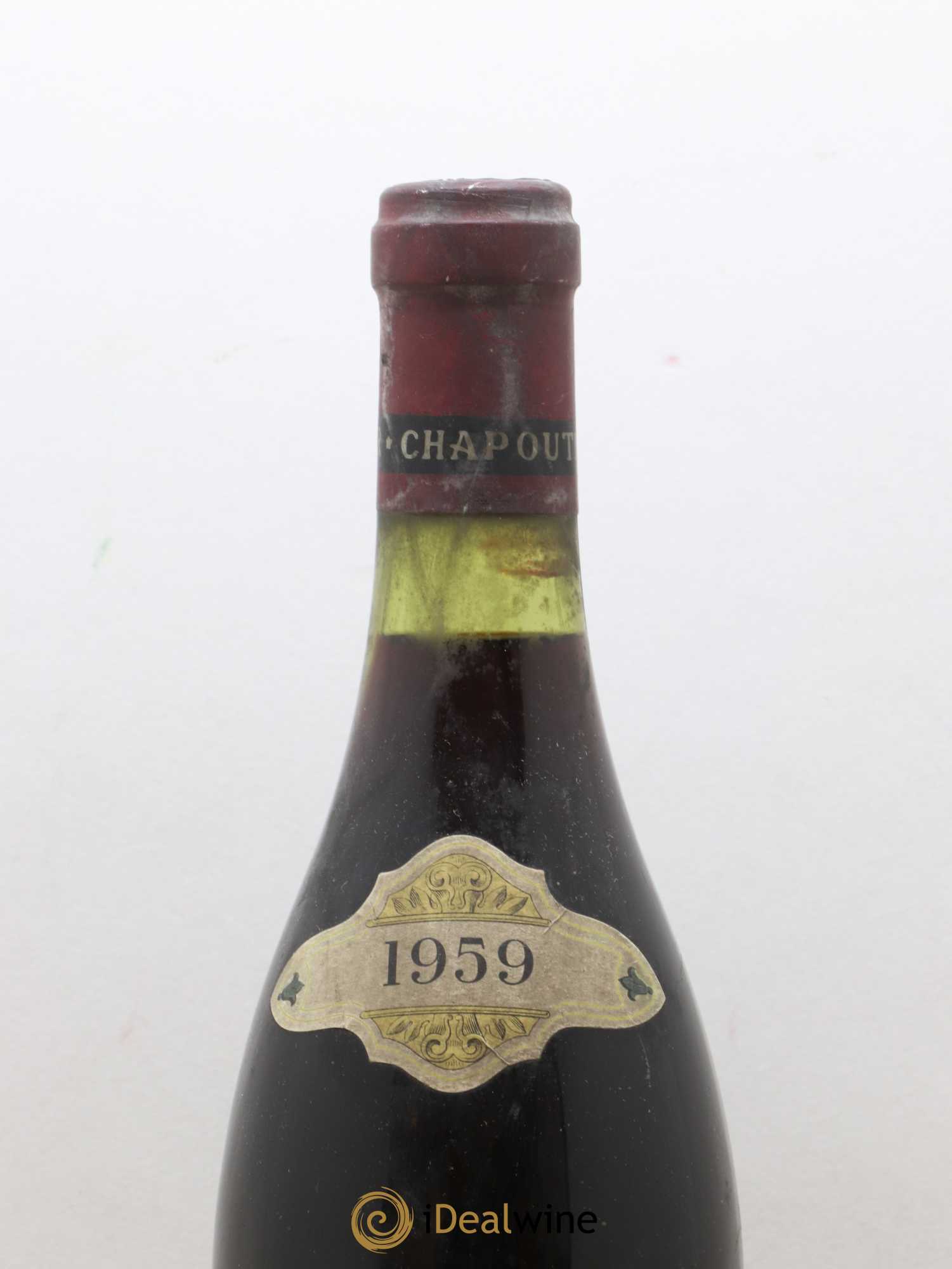 Châteauneuf-du-Pape La Bernardine Chapoutier 1959 - Lot de 1 bouteille - 1