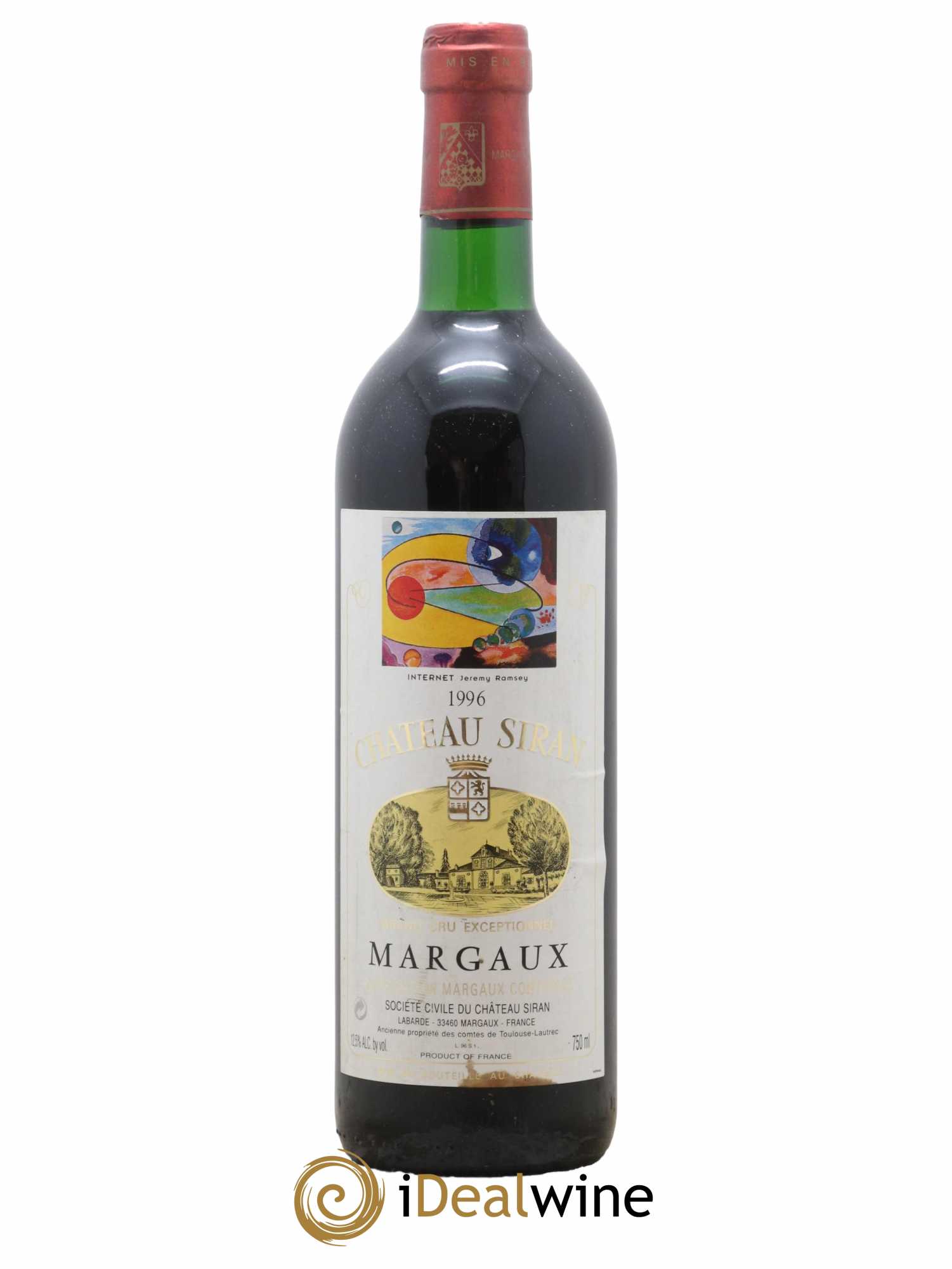 Château Siran 1996 - Lot de 1 bouteille - 0
