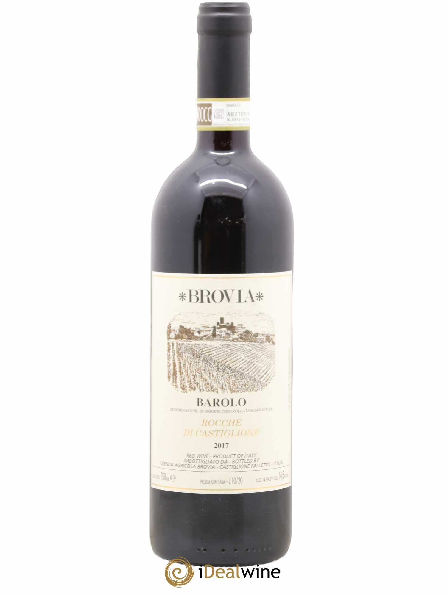 Barolo Rocche Di Castiglione Brovia 2017 - Lot de 1 bouteille - 0