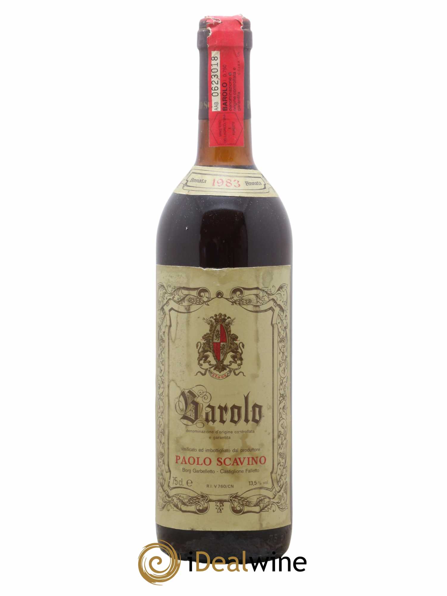 Barolo Scavino Paolo 1983 - Lot de 1 bouteille - 0