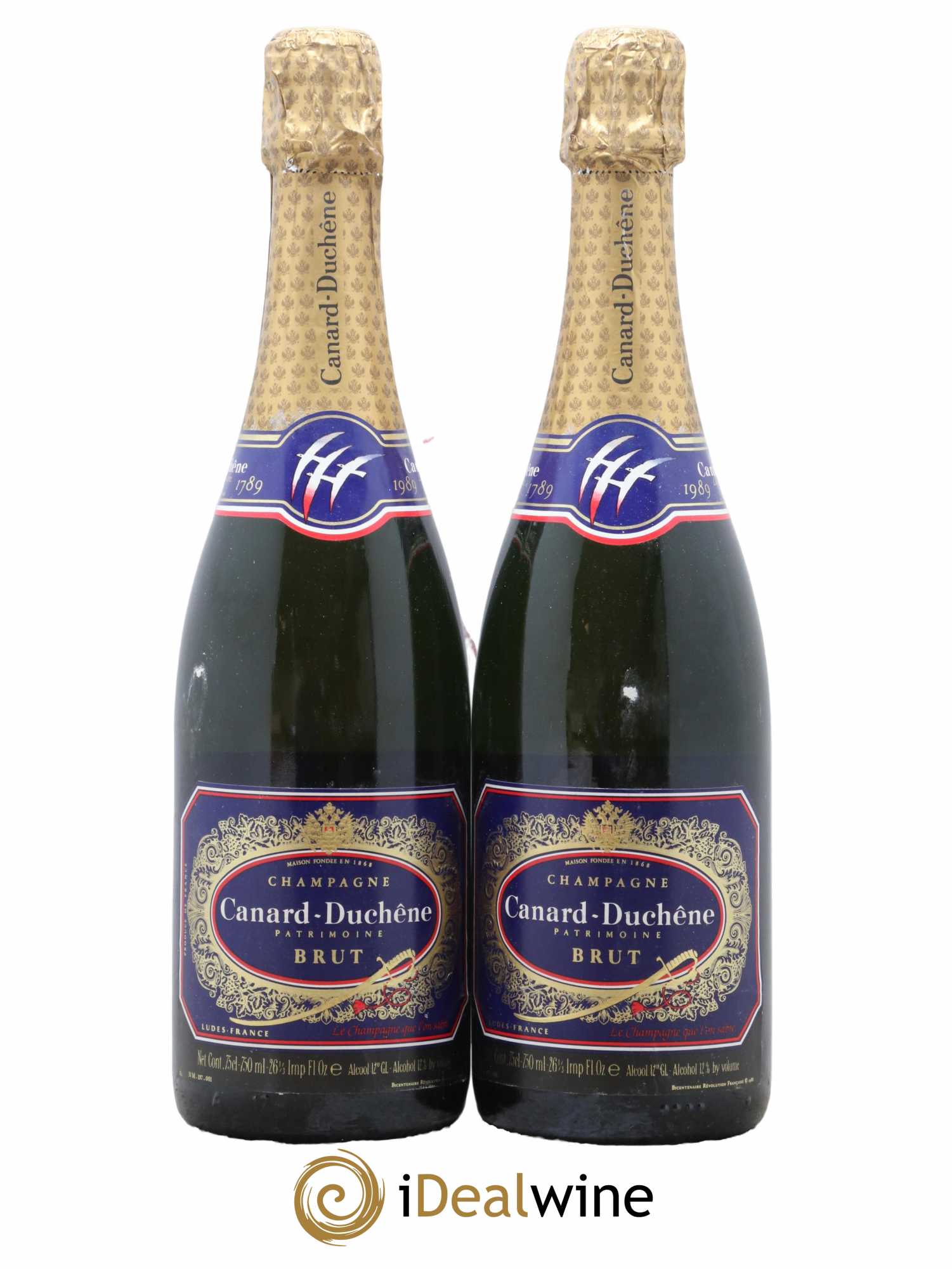 Champagne Bicentenaire Canard Duchene - Lot de 2 bouteilles - 1