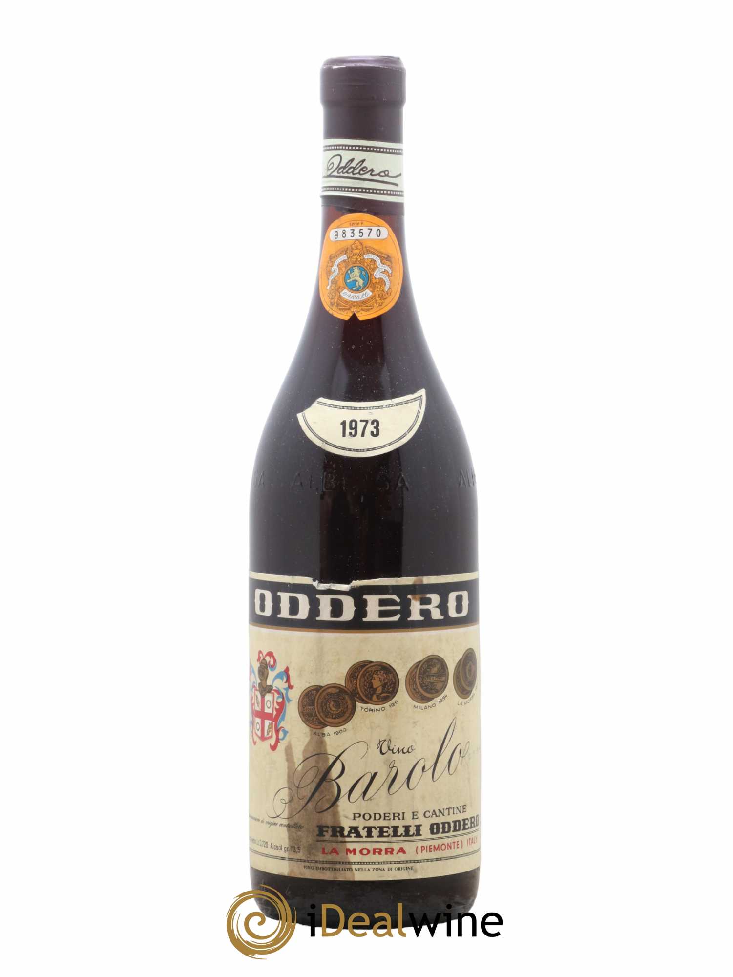 Barolo Oddero 1973 - Lot de 1 bouteille - 0