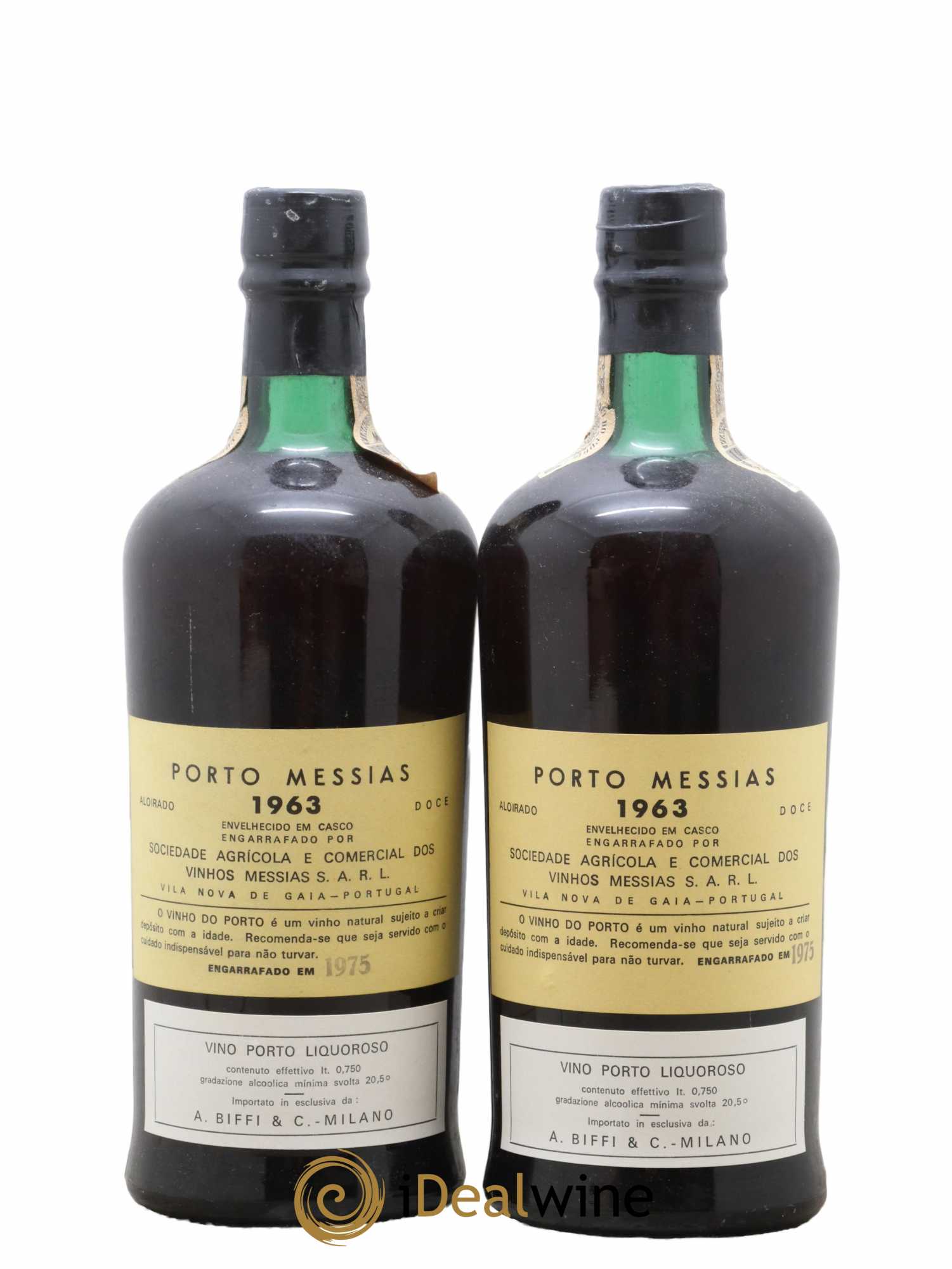 Porto Vinho do Porto Messias 1963 - Lot de 2 bouteilles - 1