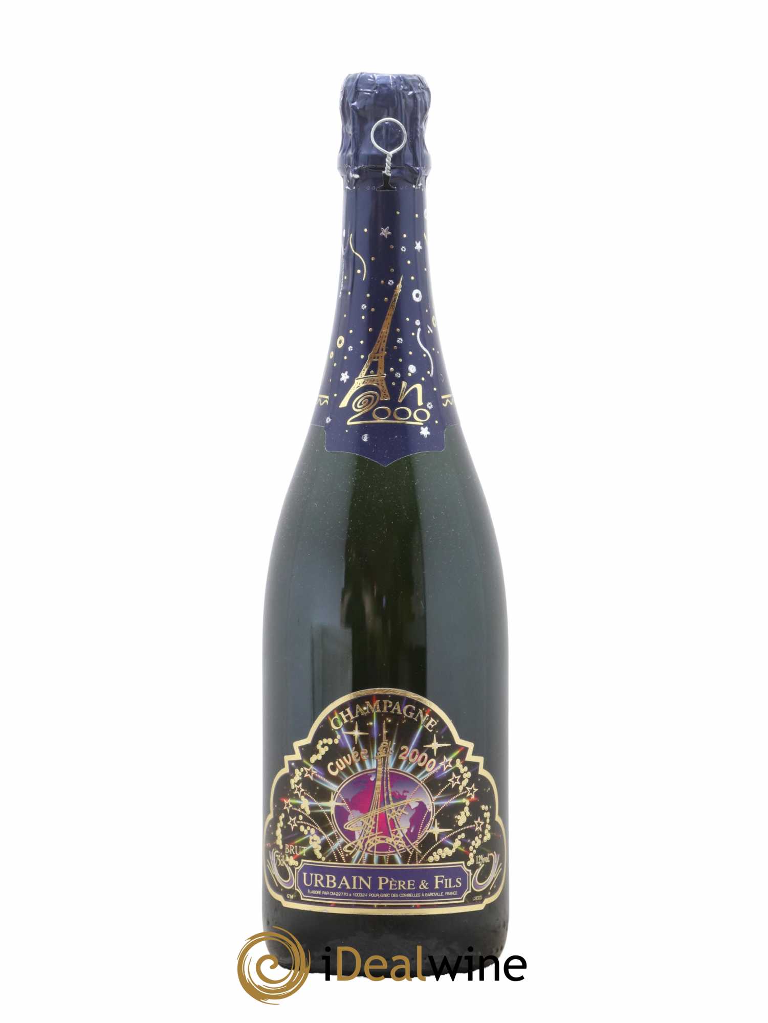 Champagne Urbain Pere Cuvée 2000 - Lot de 1 bouteille - 0