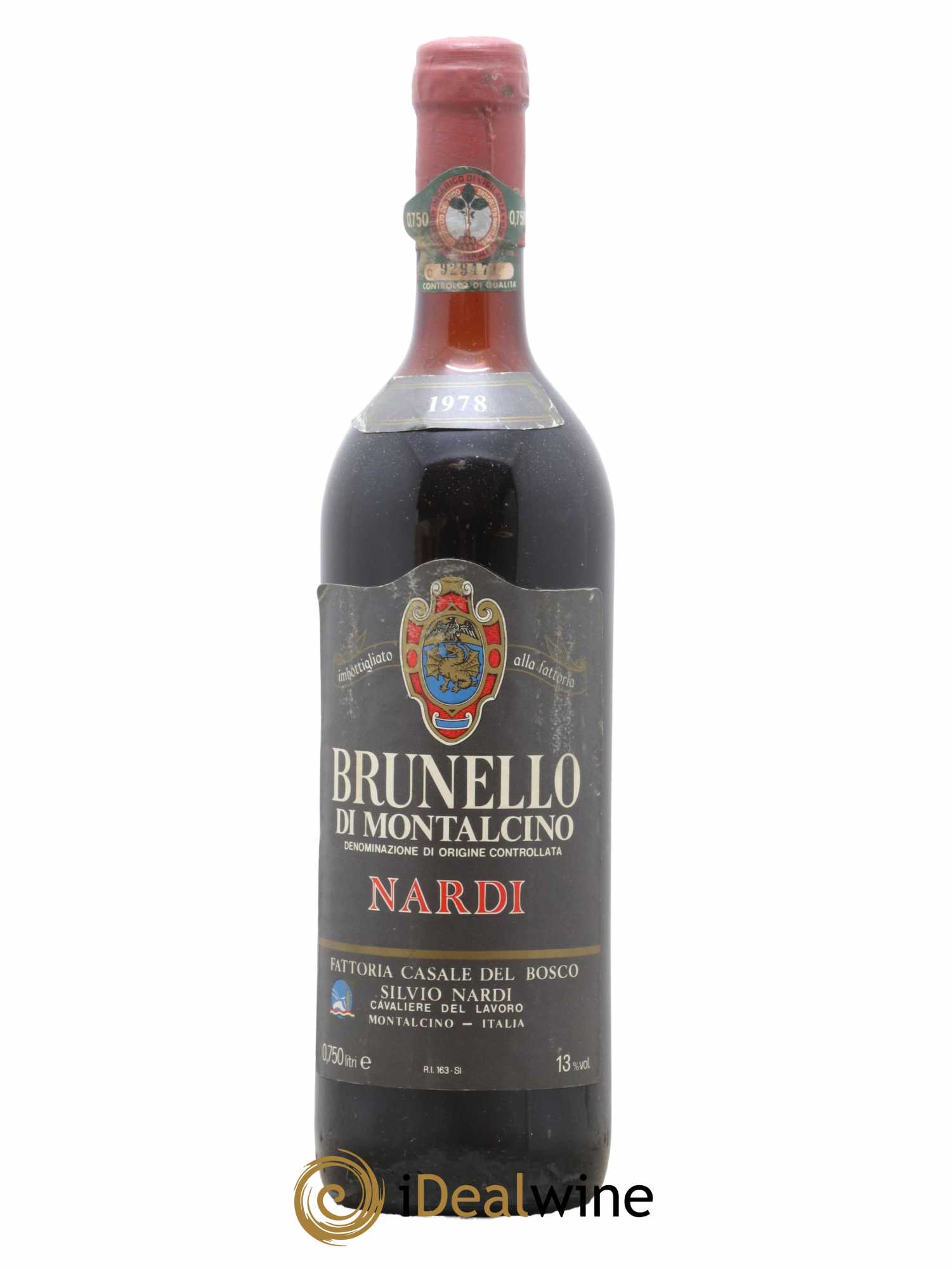 Brunello di Montalcino Nardi 1978 - Lot de 1 bouteille - 0