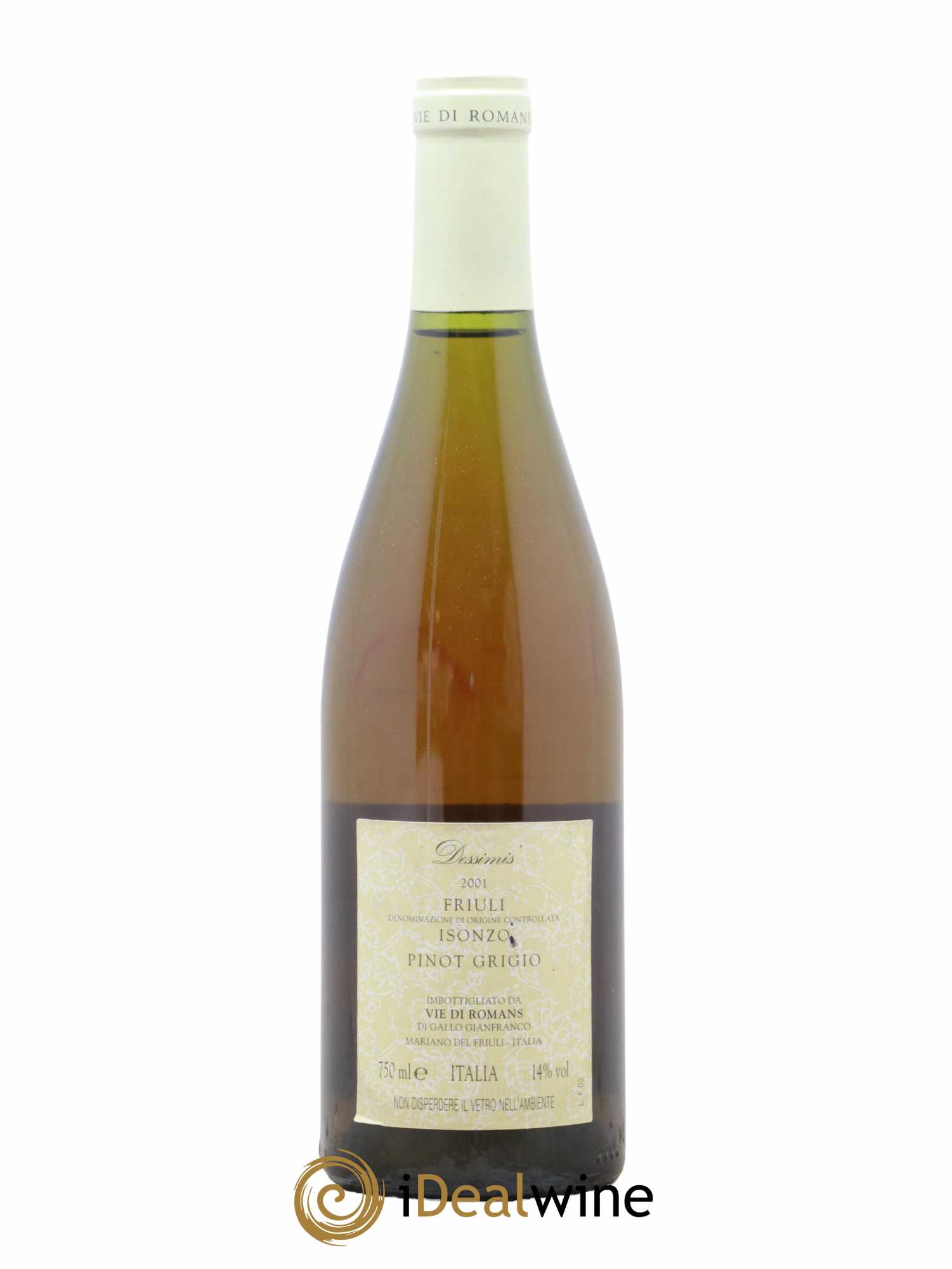 Italie 2001 - Posten von 1 Flasche - 1