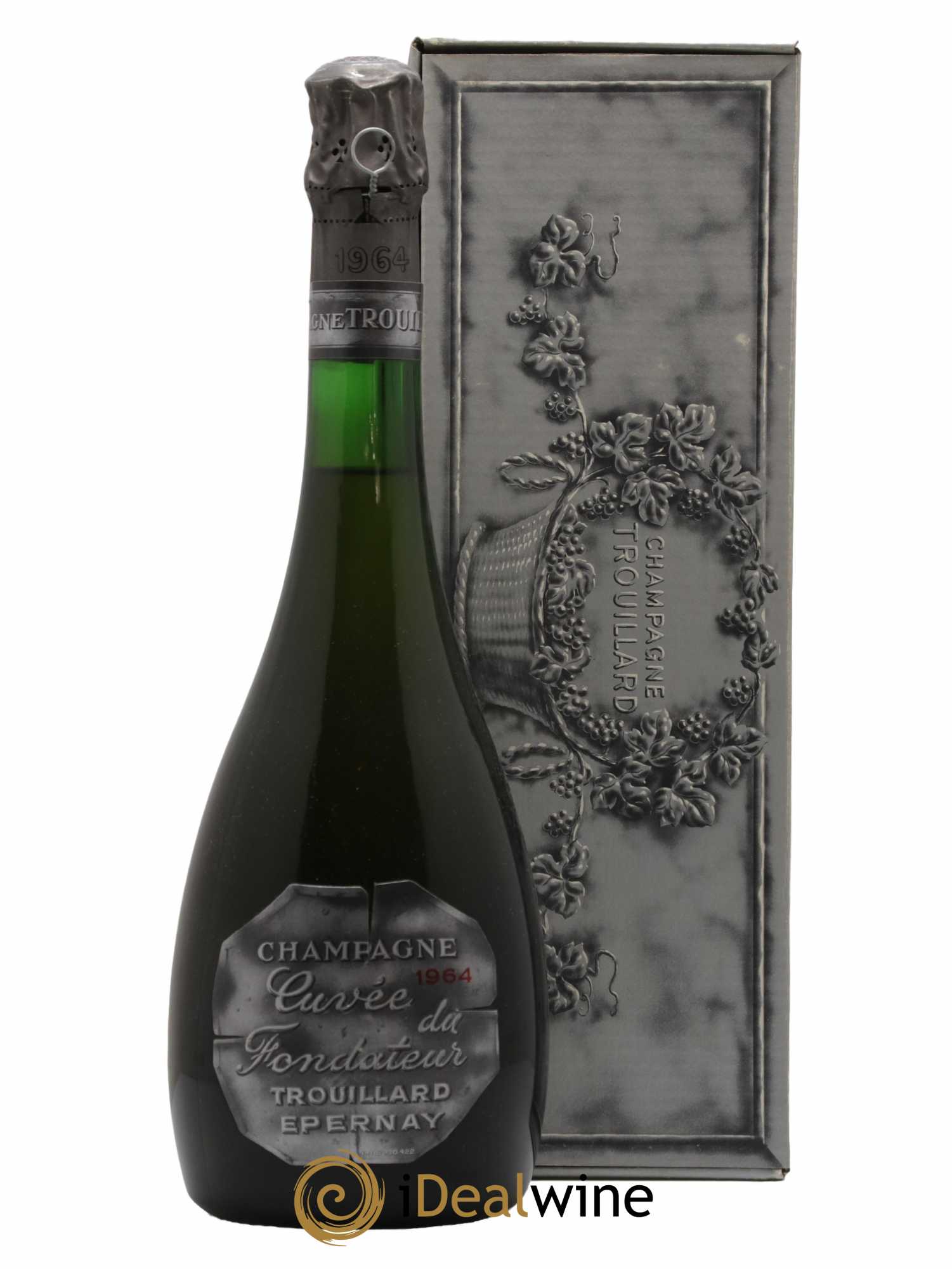 Champagne Cuvée du Fondateur Trouillard 1964 - Lotto di 1 bottiglia - 1
