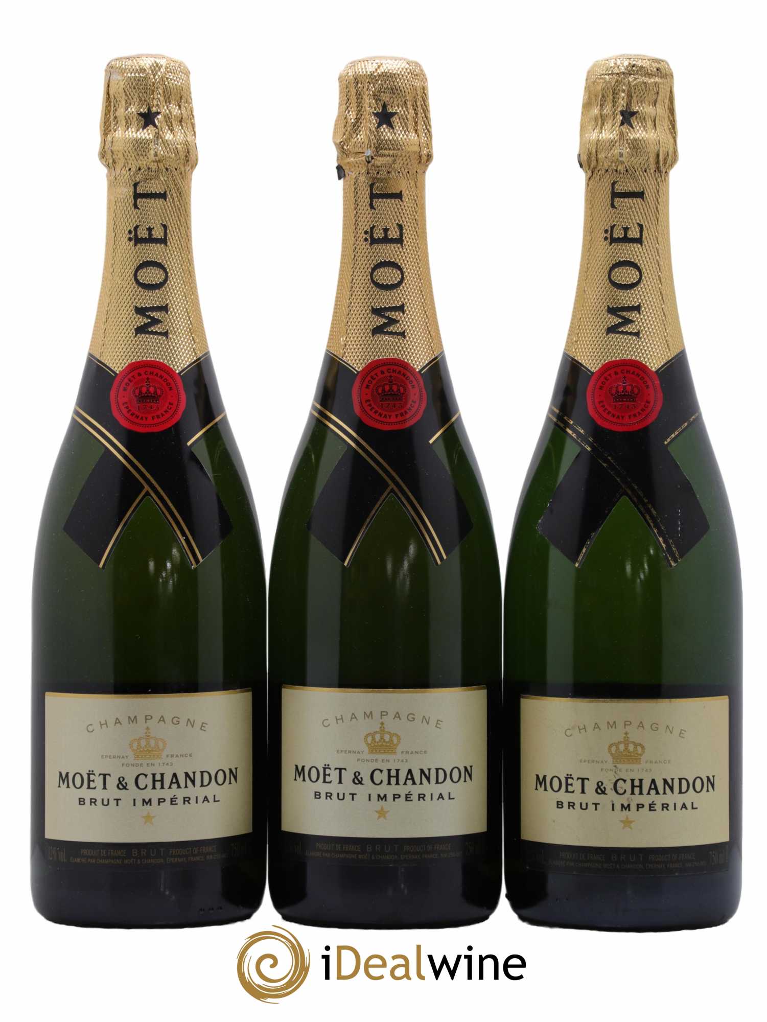 Impérial Brut Moët et Chandon - Lot de 3 bouteilles - 0