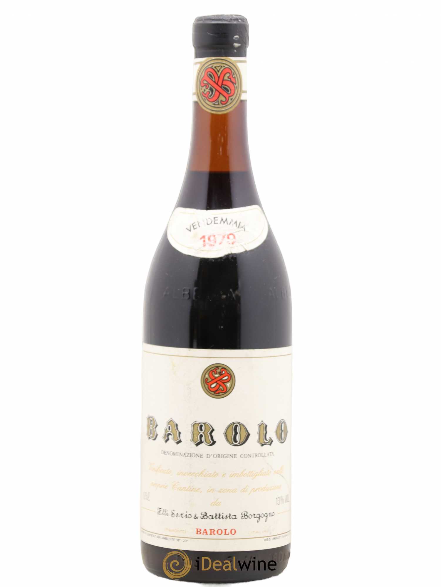 Barolo Borgogno Serio & Battista 1979 - Posten von 1 Flasche - 0