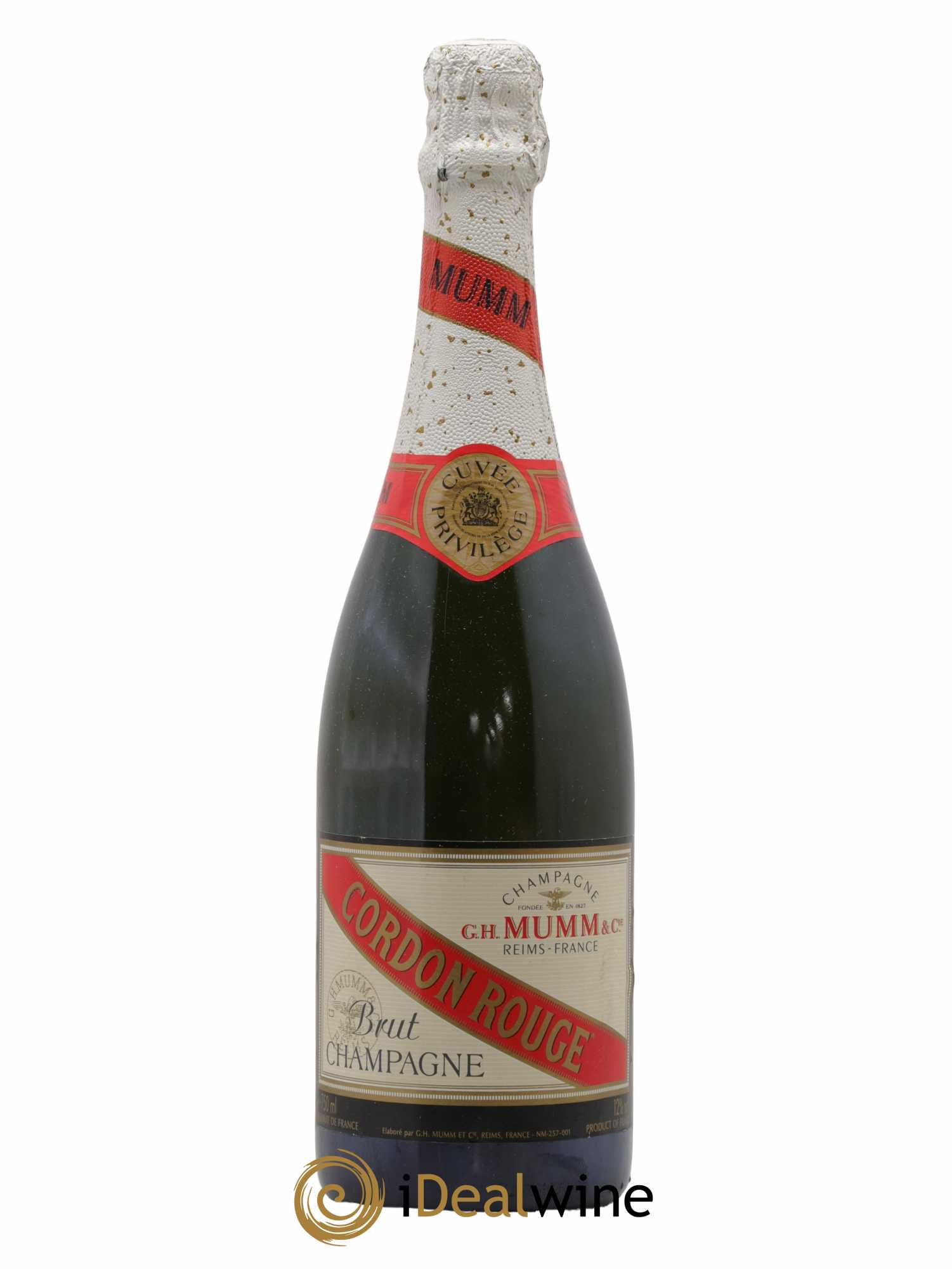 Cordon Rouge Mumm Cuvée Privilège - Posten von 1 Flasche - 0