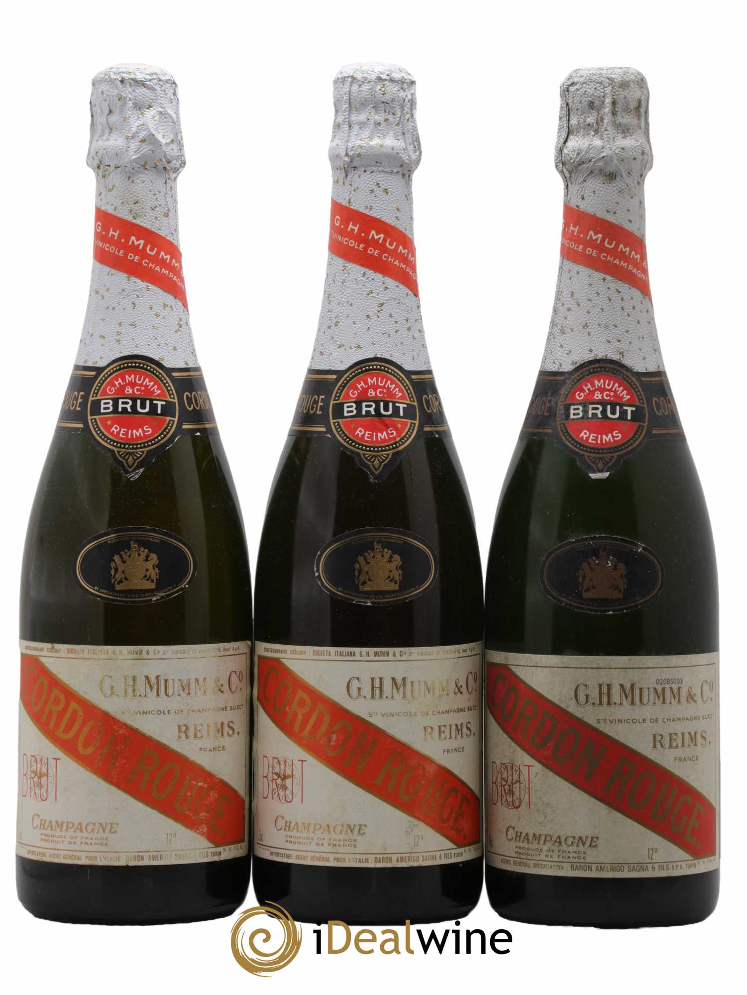 Cordon Rouge Mumm - Lot de 3 bouteilles - 0